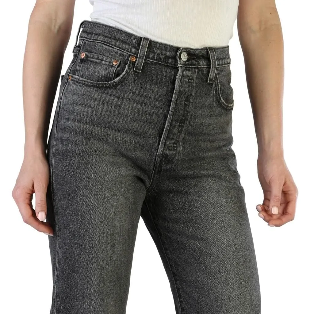 Levi's Ribcage Straight Ankle Jeans, Well Worn, 25W / 27L Donna - immagine 4