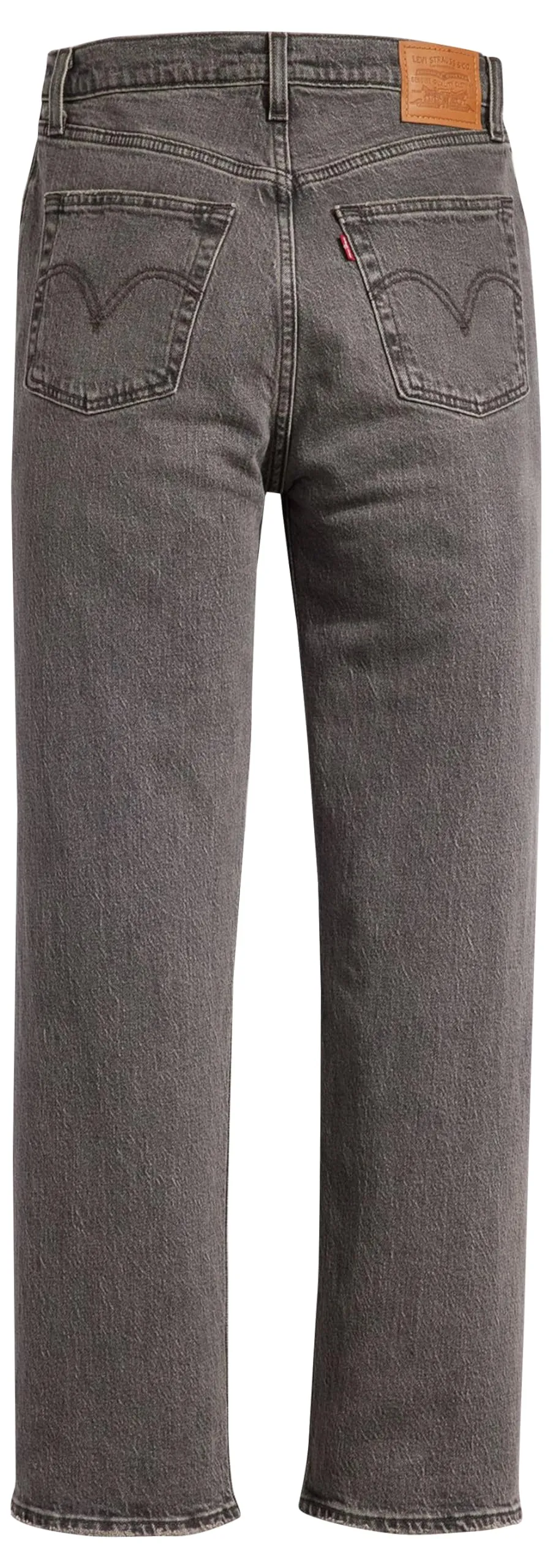 Levi's Ribcage Straight Ankle Jeans, Well Worn, 31W / 29L Donna - immagine 8