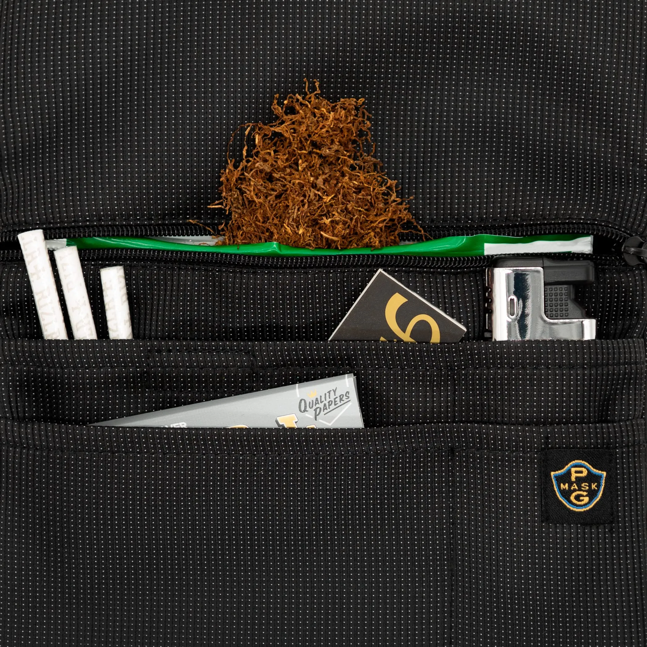 Guggiari Porta Tabacco in Tela Fatto a Mano - Pindot - immagine 6