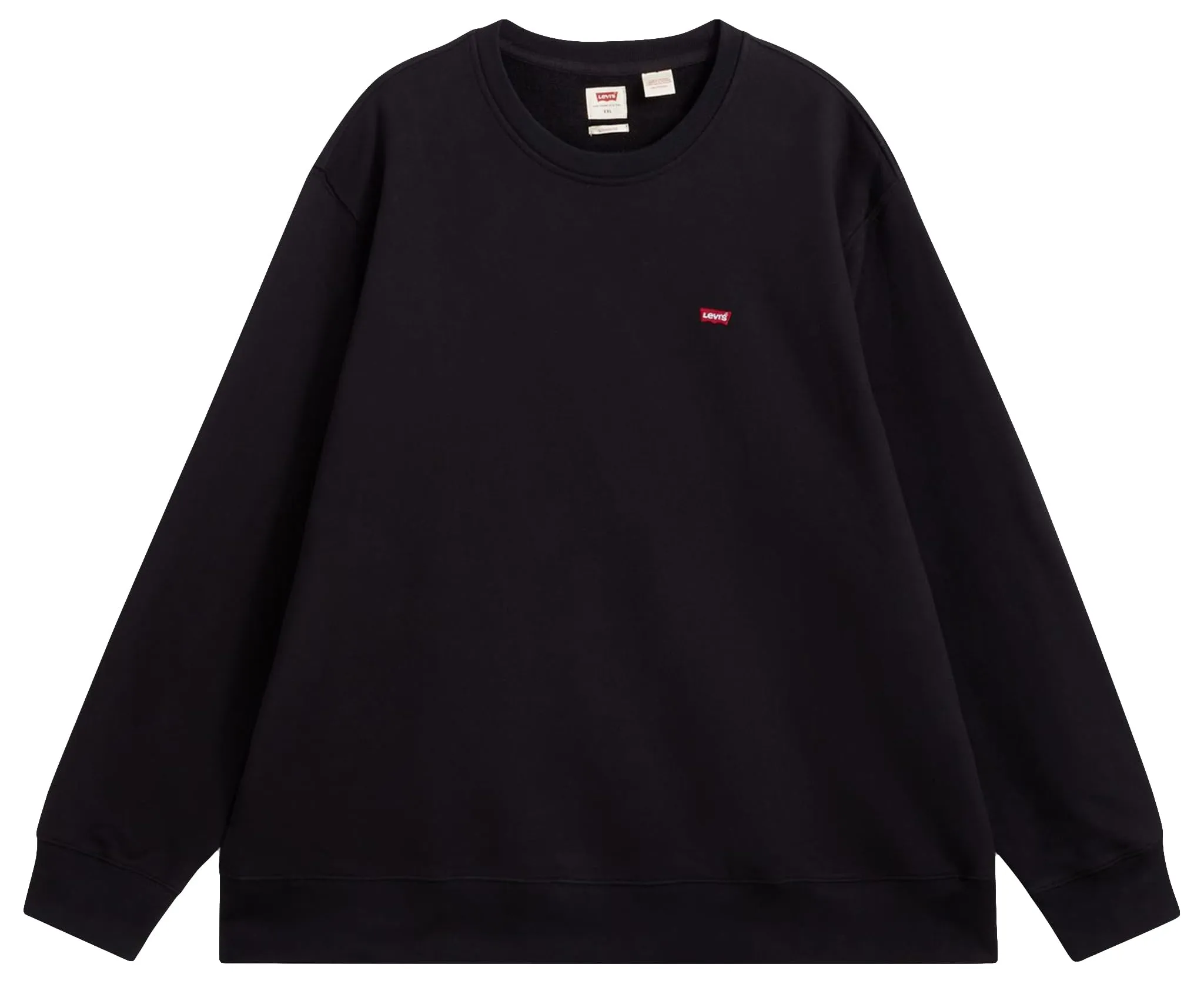Levi's New Crew Felpa Uomo, Mineral Black, M - immagine 4