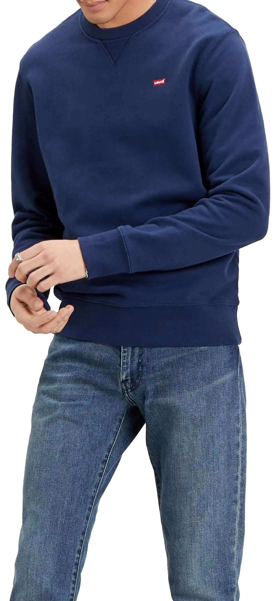 Levi's Felpa uomo con mini-patch Batwing - Taglia XXL - immagine 1