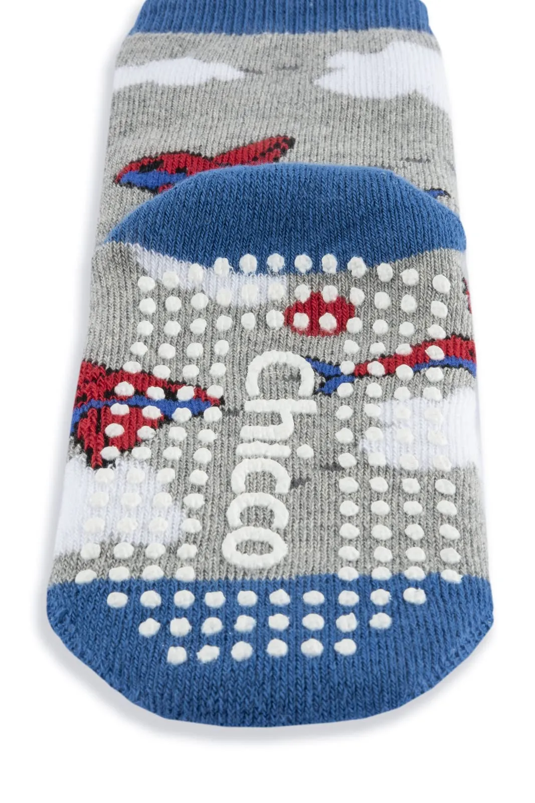 Chicco Set 2 Paia di Calze Antiscivolo, 2-3 anni, Grigio - immagine 6