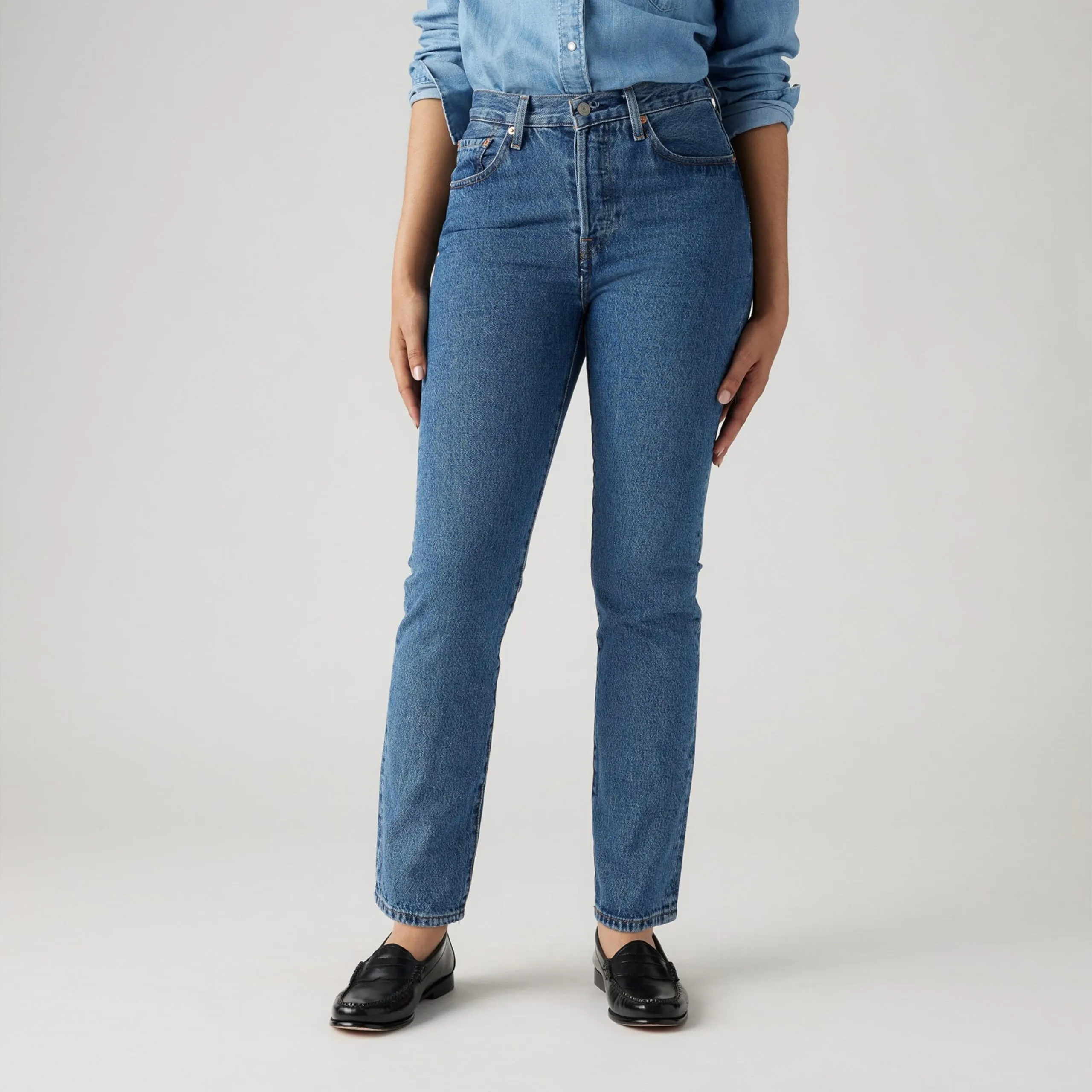 Levi's 501 Women's Jeans, Shout Out Stone, 23W / 32L - immagine 7