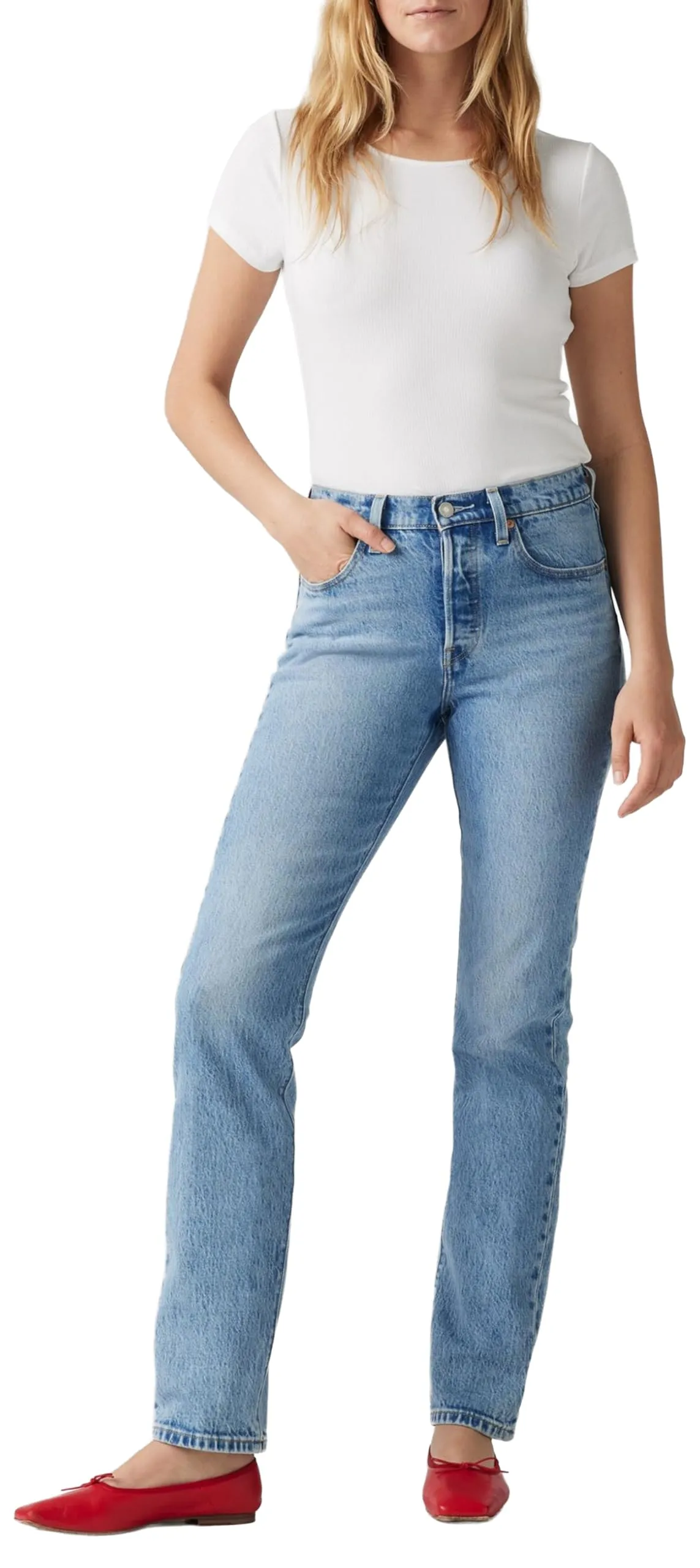 Levi's 501 Original Women's Jeans - W27 L32 - immagine 1