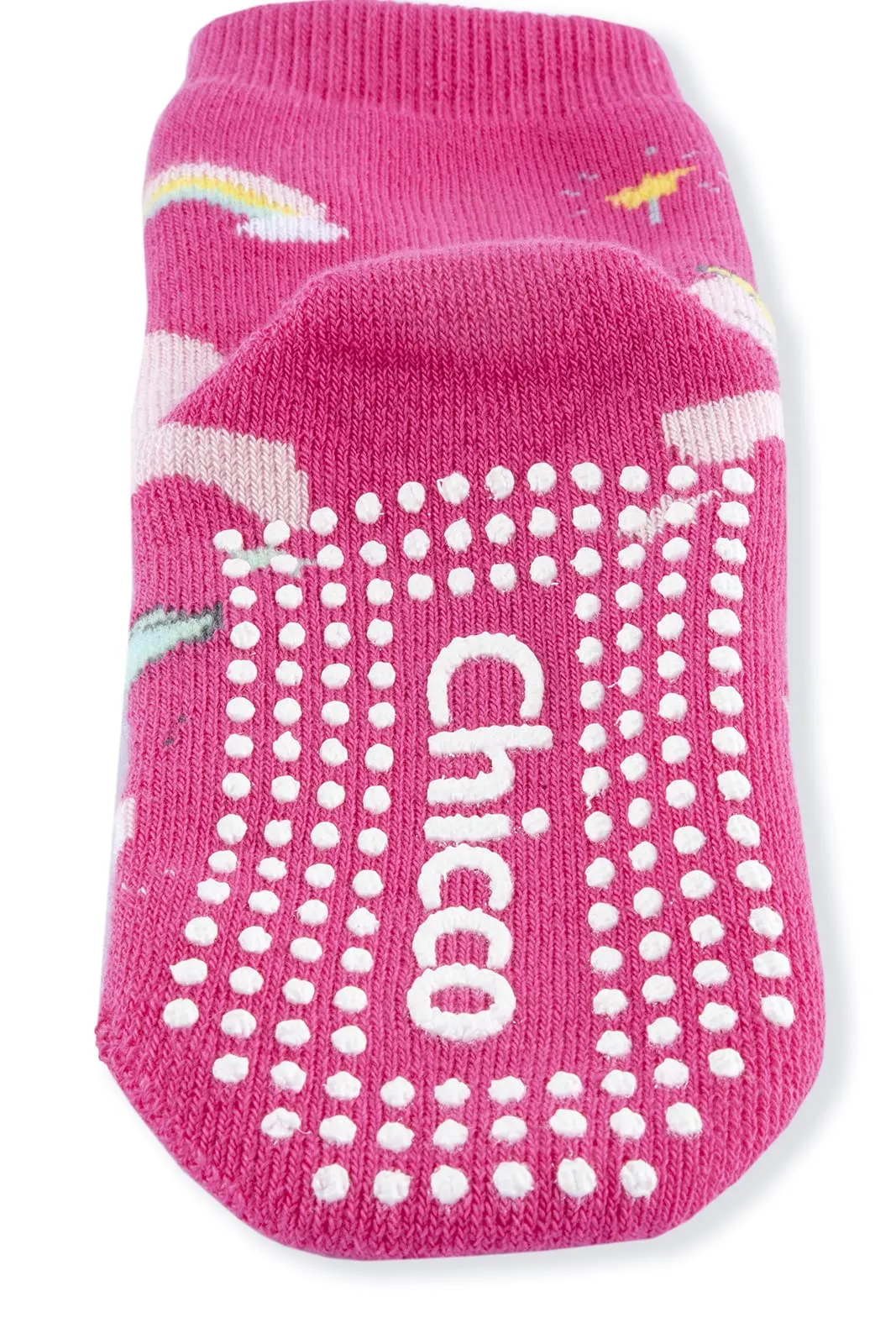 Chicco Set 2 Paia di Calze Antiscivolo Bambina, 2-3 anni, Rosa - immagine 6