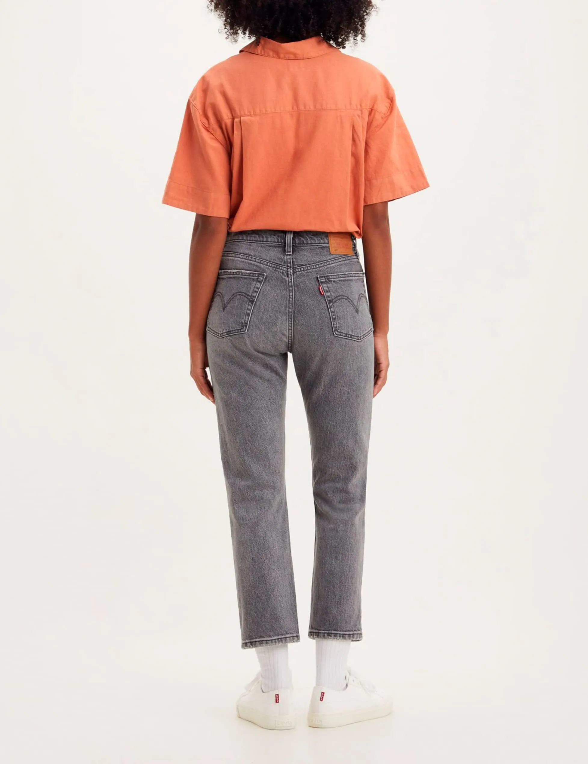 Levi's 501 Crop Jeans Donna, Gray Worn In, 32W / 30L - immagine 8
