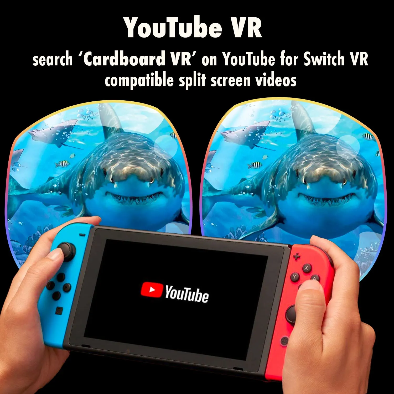 Orzly Cuffie VR per Nintendo Switch e Nintendo Switch OLED, Lente Regolabile, Edizione Tanami - immagine 7