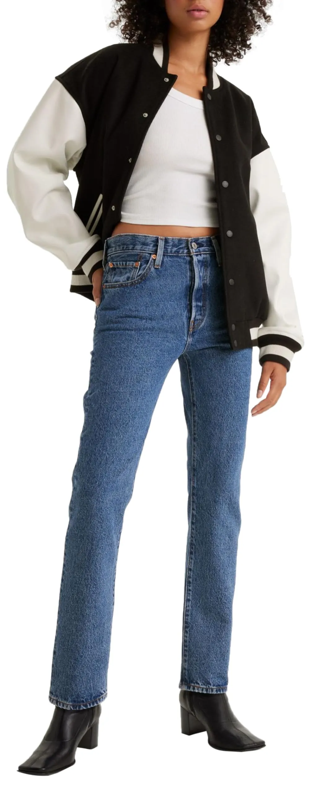Levi's 501 Women's Jeans, Shout Out Stone, 27W / 30L - immagine 2