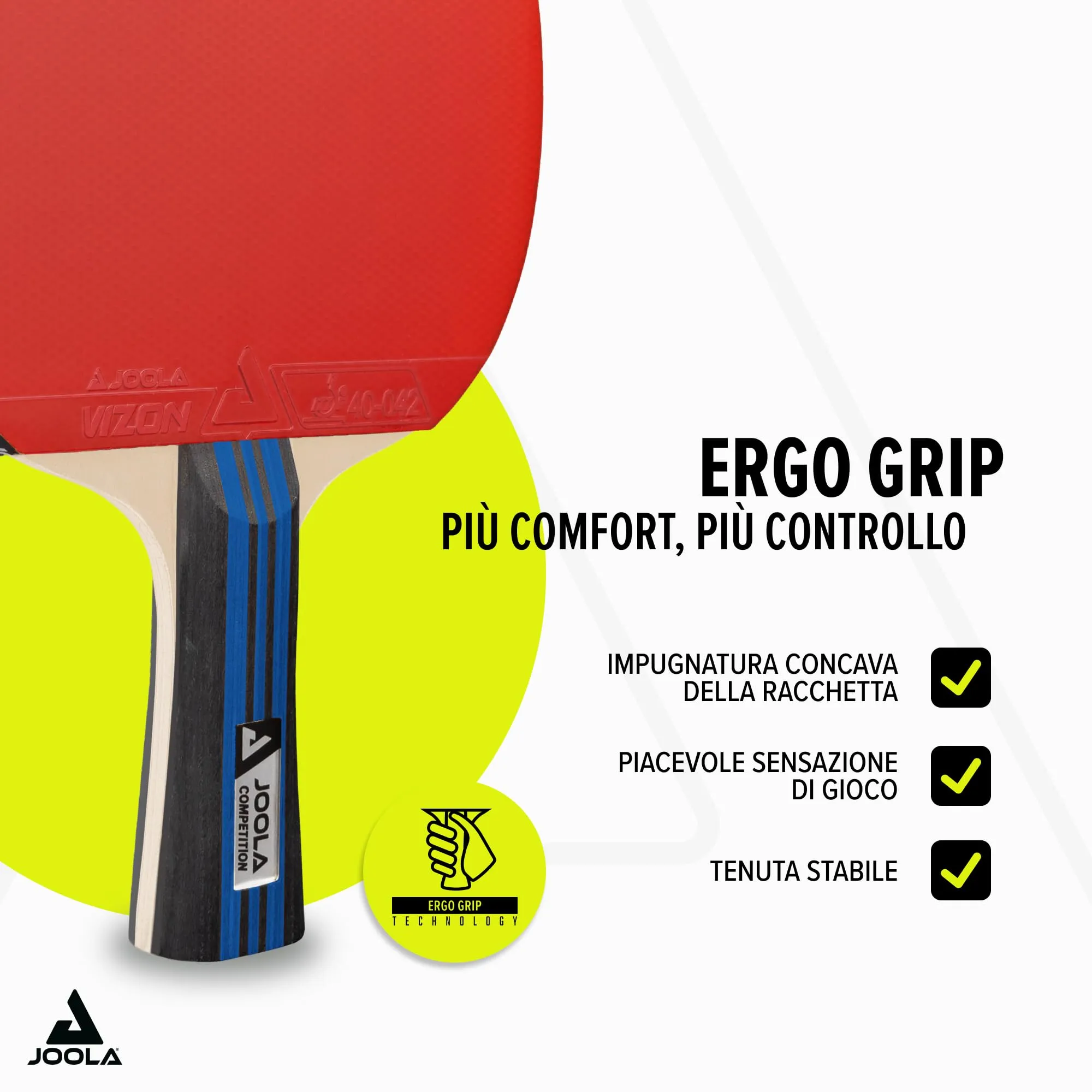 JOOLA Set Family Advanced Ping Pong Unisex Adulto Multicolore - immagine 4