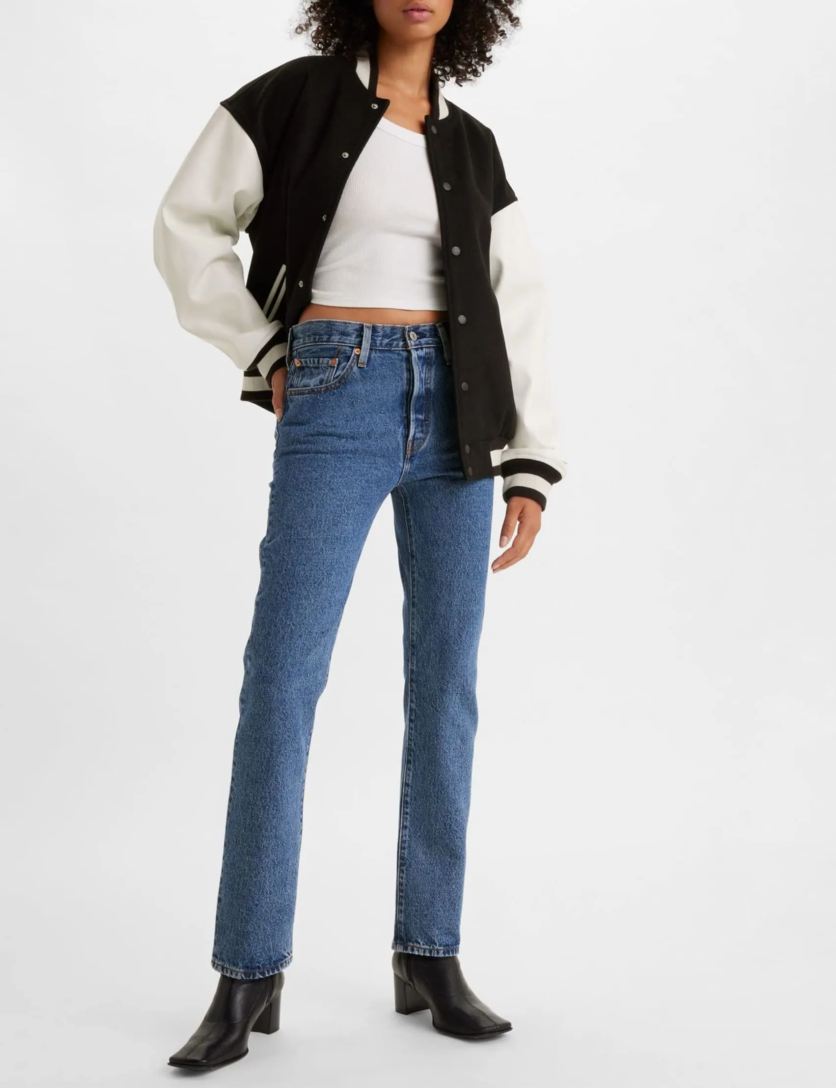 Levi's 501 Women's Jeans, Shout Out Stone, 32W / 30L - immagine 5