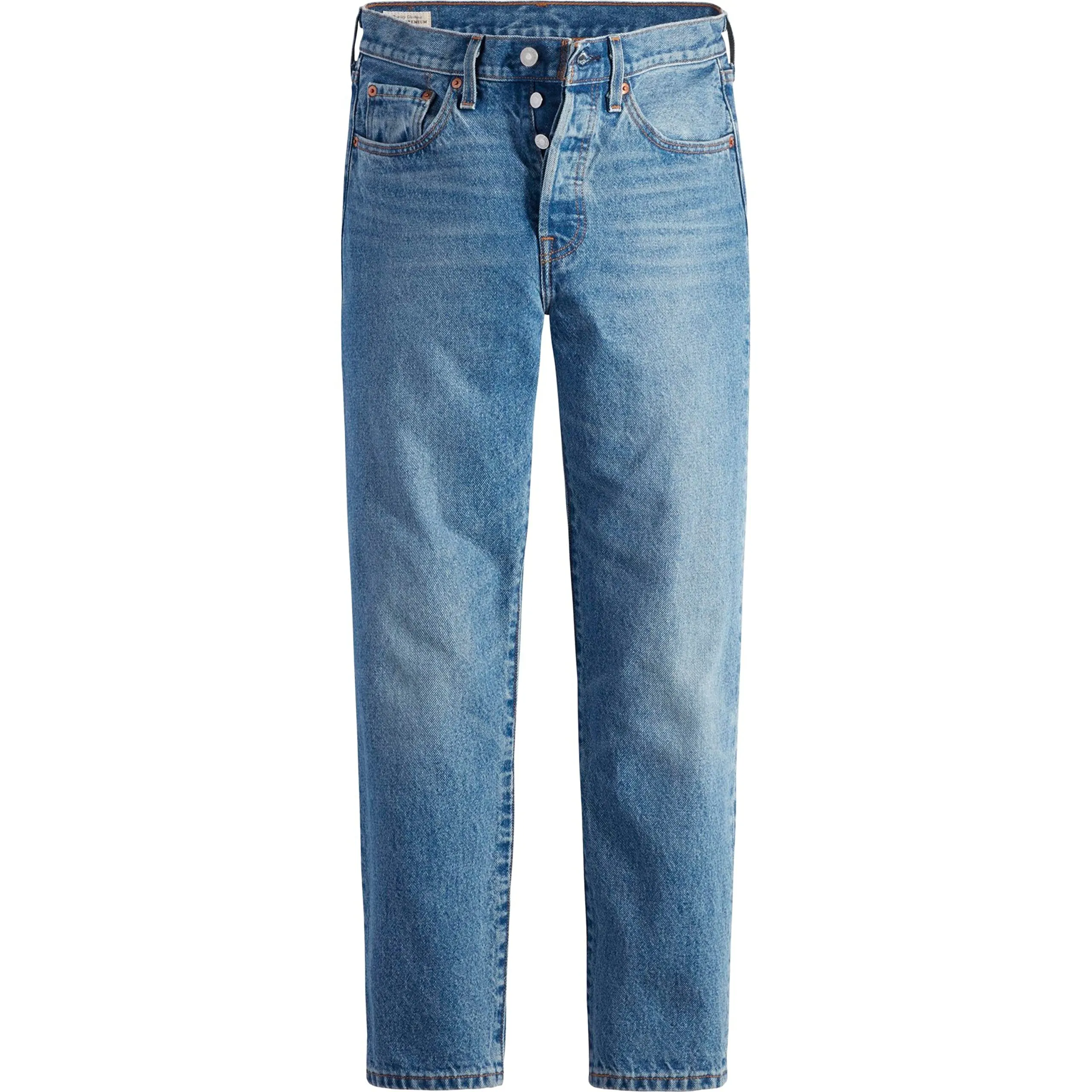 Levi's 501 Crop Jeans Donna, Medium Indigo Worn, 32W / 30L - immagine 6