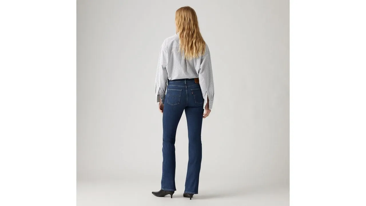 Levi's 725 High Rise Bootcut Jeans, Blue Wave Dark, 27W / 34L - immagine 3