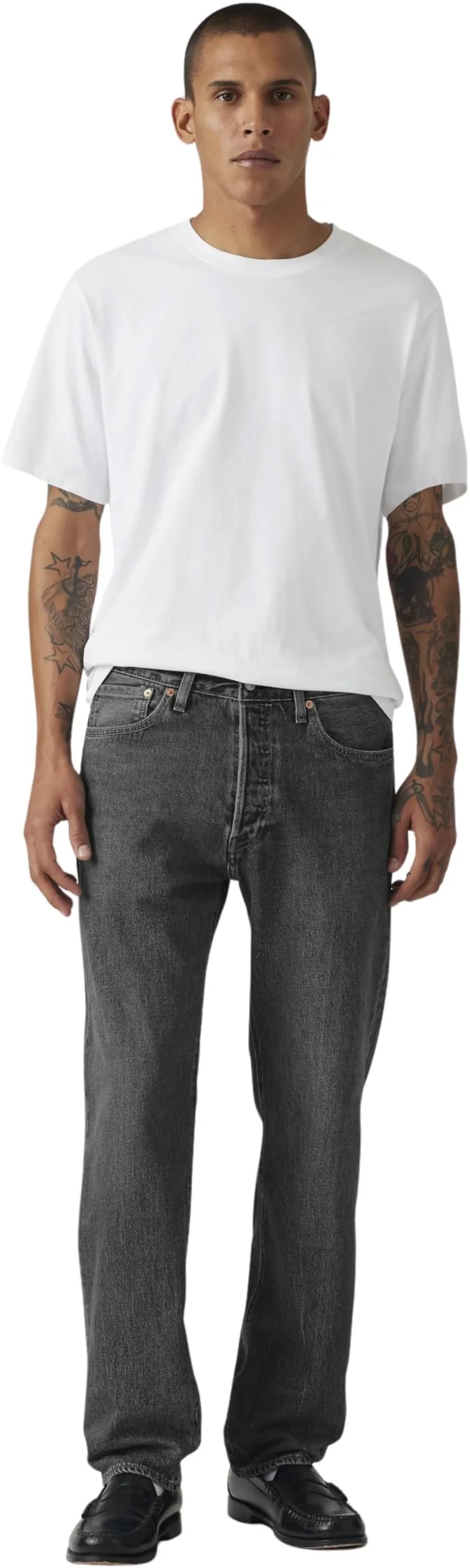 Levi's 501 Original Fit Jeans Uomo, Crash Courses, 32W / 32L - immagine 4