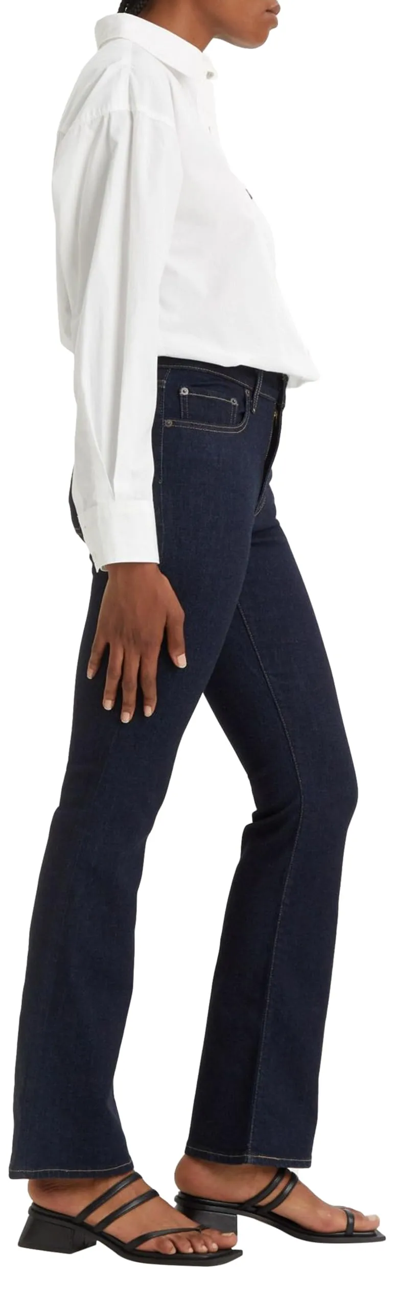 Levi's 725 High Rise Bootcut Jeans Donna, Blue Wave Rinse, 28W / 32L - immagine 7