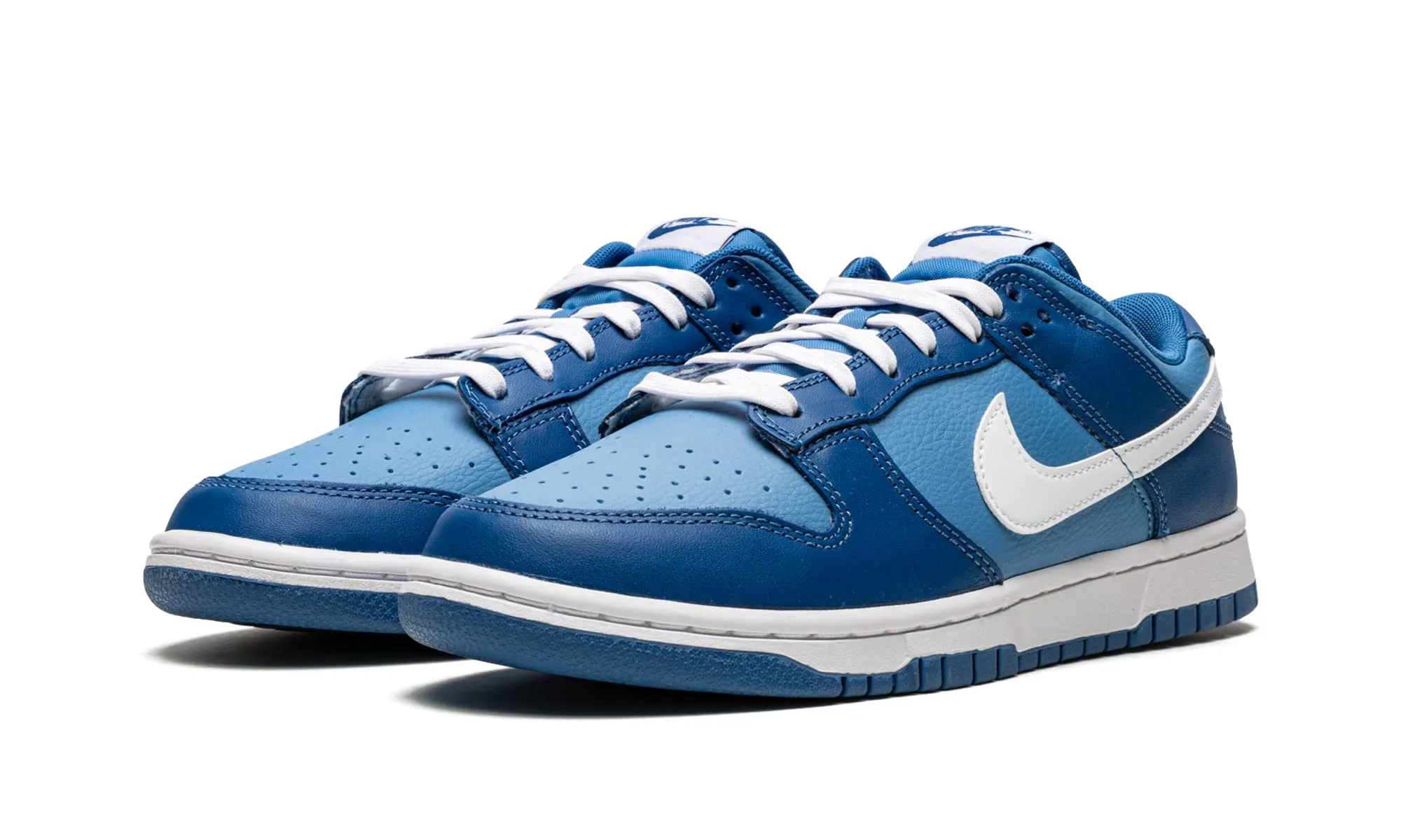 Nike Dunk Low Retro Dark Marina Blue White DD1391-100 - immagine 2