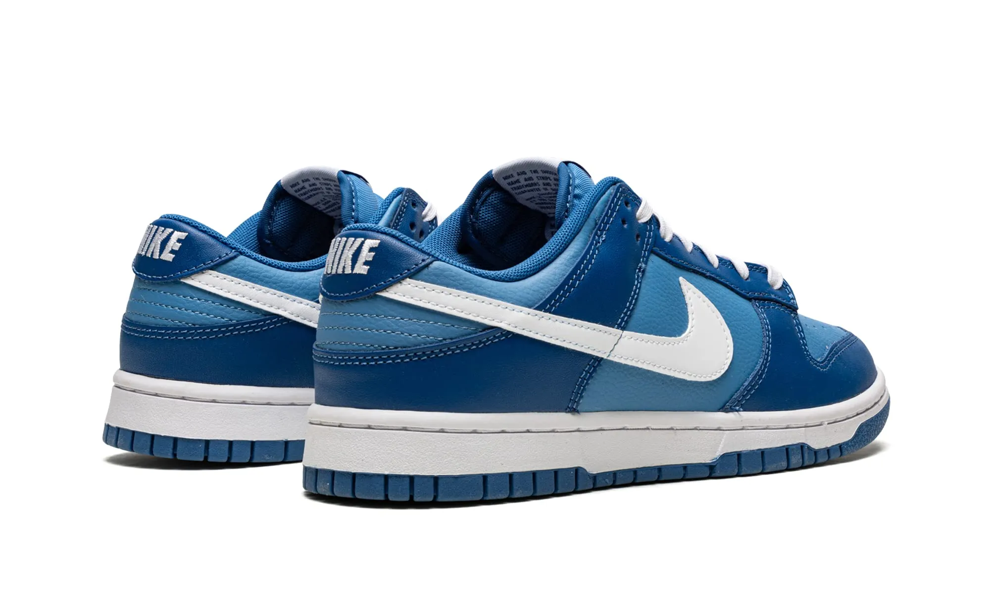 Nike Dunk Low Retro Dark Marina Blue White DD1391-100 - immagine 3