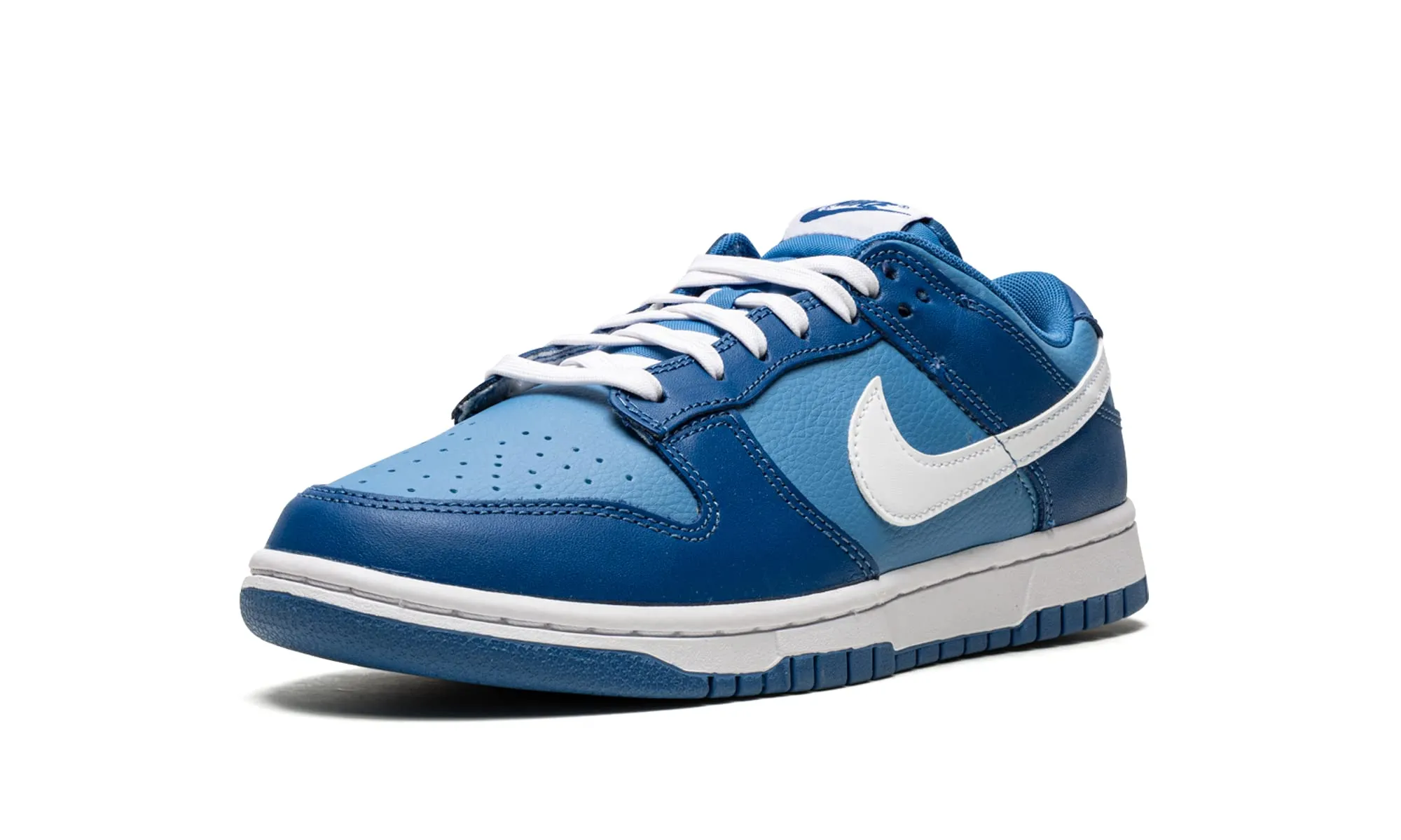 Nike Dunk Low Retro Dark Marina Blue White DD1391-100 - immagine 4