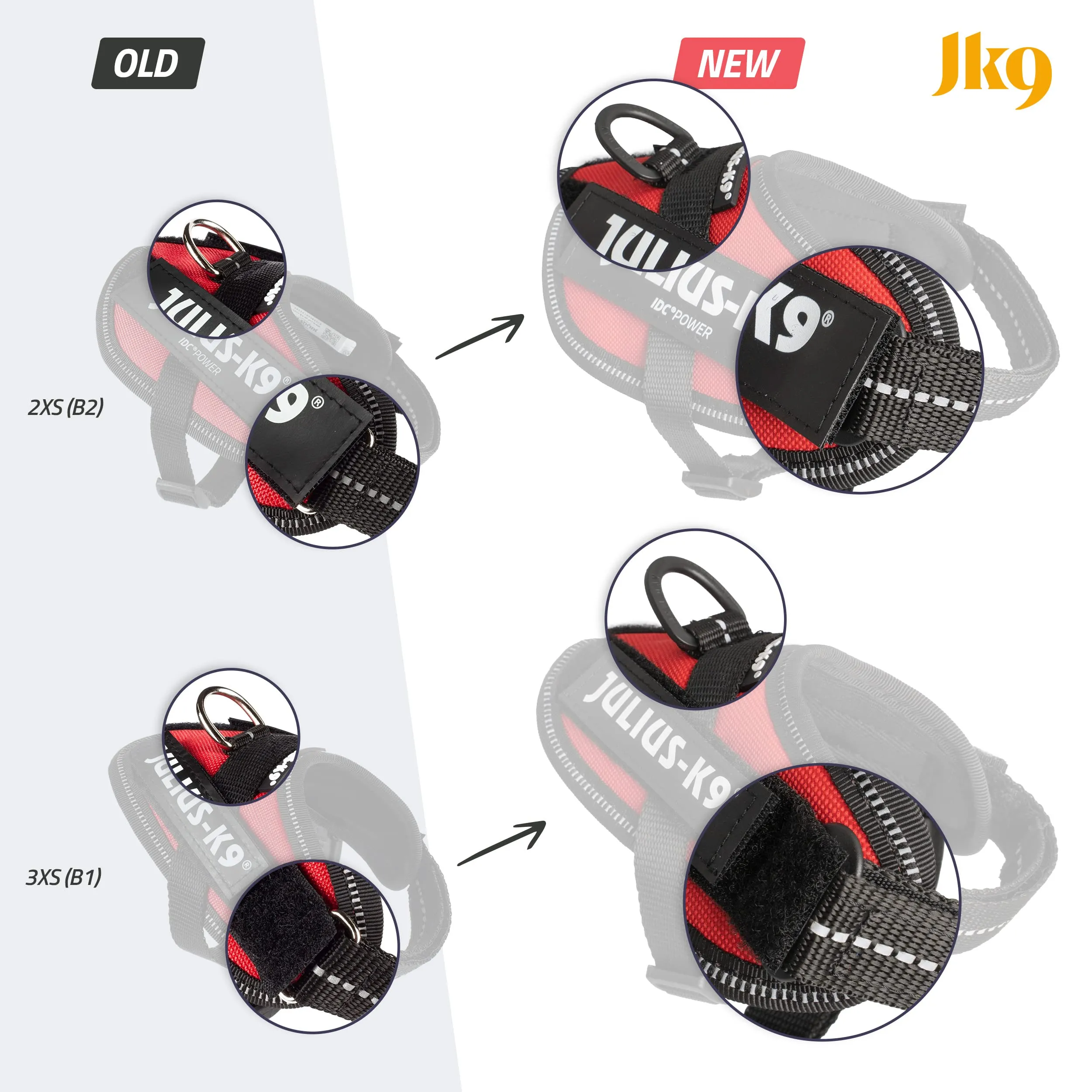Julius-K9 Pettorina IDC Power, Taglia M/0, Crazy - immagine 3