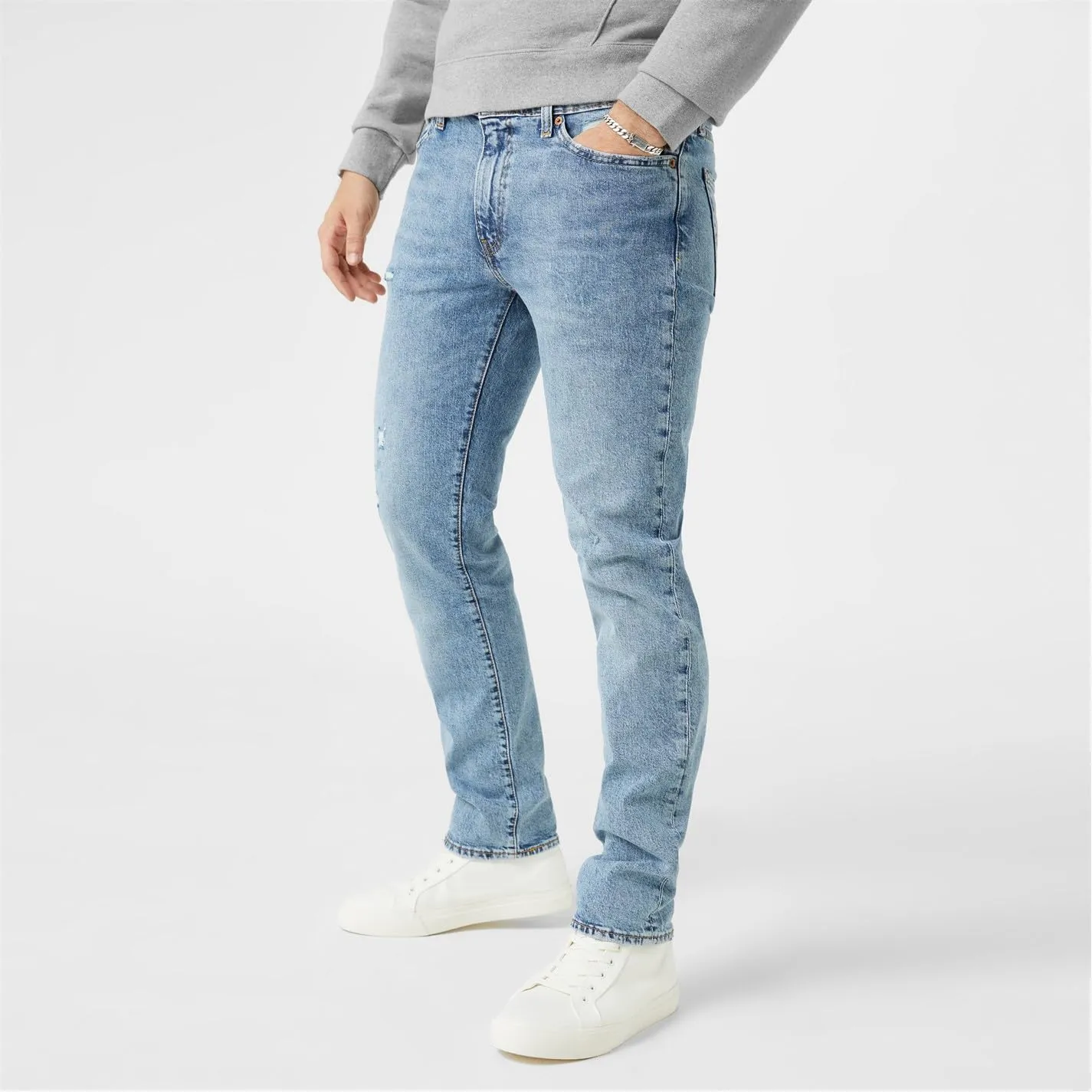 Levi's 511 Slim v5 Jeans Uomo - Medium Indigo Destructed, 32W / 30L - immagine 6