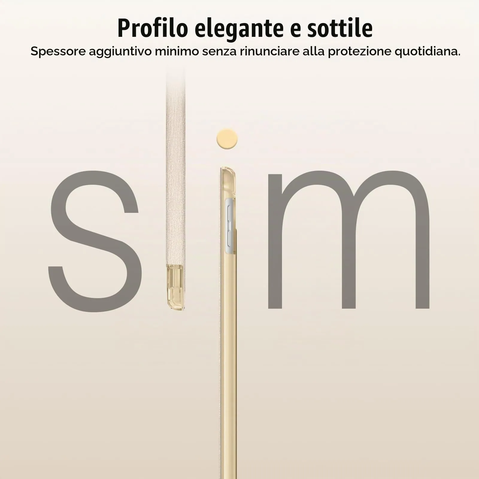 FINTIE Cover per iPad 10,2 Pollici (9a/8a/7a Generazione, 2021/2020/2019) - Giallo - immagine 4