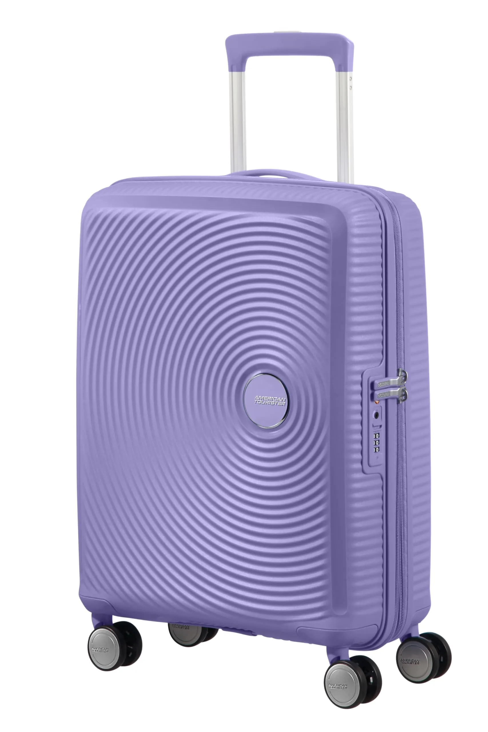 American Tourister Spinner 55 Expandable Trolley, 55 cm, Lavanda - immagine 1
