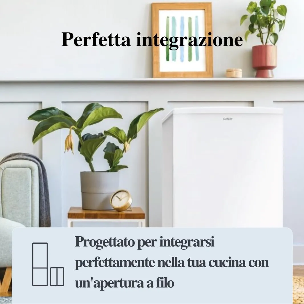 Candy Comfort Frigorifero Sottotavolo 106 Litri, Statico, Classe E, Bianco - immagine 6