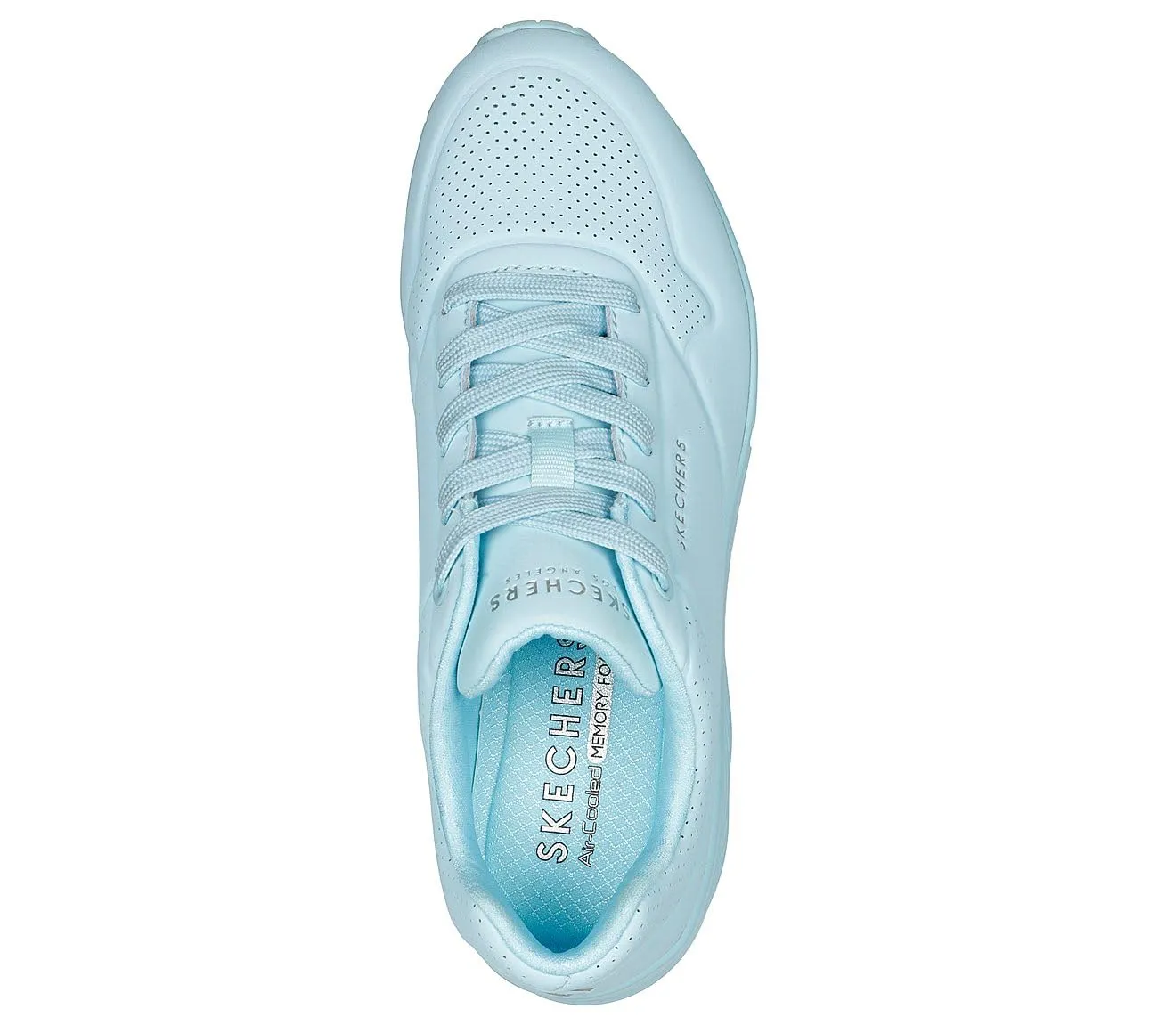 Skechers Uno Stand On Air Donna, Light Blue Durabuck Mesh, 40 EU - immagine 4