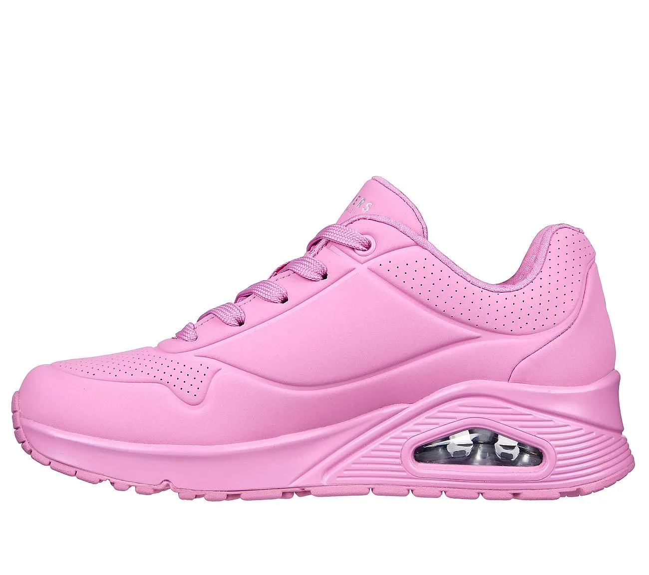 Skechers Uno Stand On Air Scarpe da ginnastica Donna, Pink Durabuck Mesh, 38 EU - immagine 6
