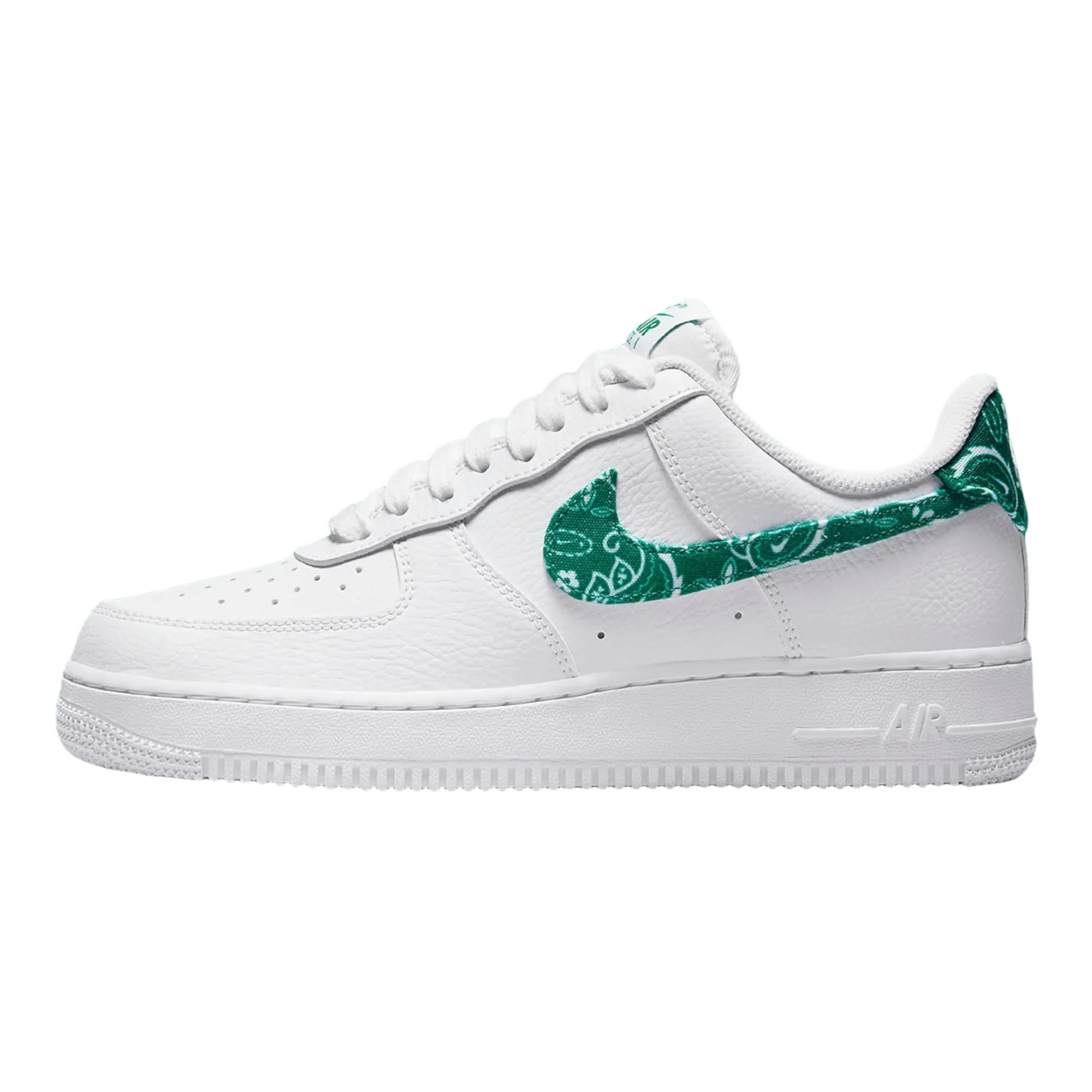 Nike Air Force 1 Men's Sneakers, 41 EU, White Malachite White - immagine 1