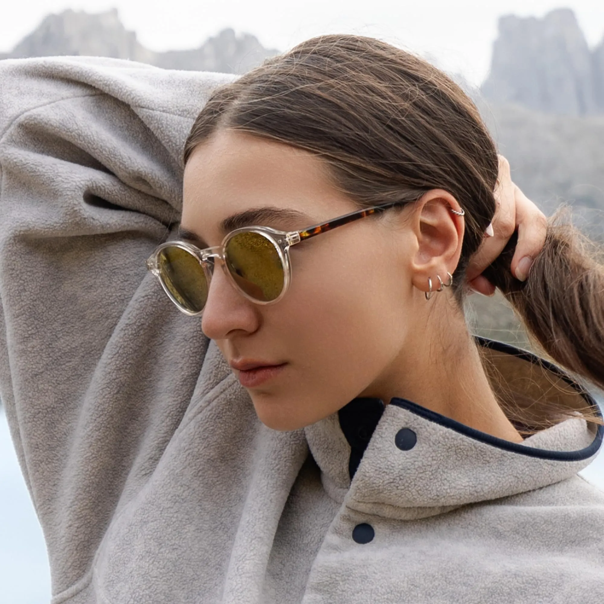 ZENOTTIC Occhiali da Sole Polarizzati Retrò Classici Rotondi UV400 per Uomo e Donna - immagine 2