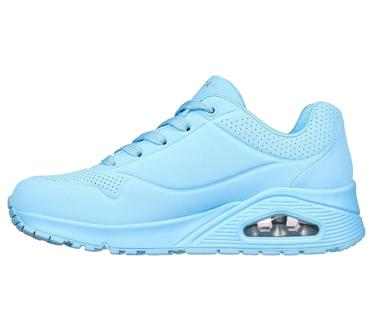 Skechers Uno Stand On Air Scarpe da ginnastica Donna Light Blue Durabuck Mesh 37 EU - immagine 6