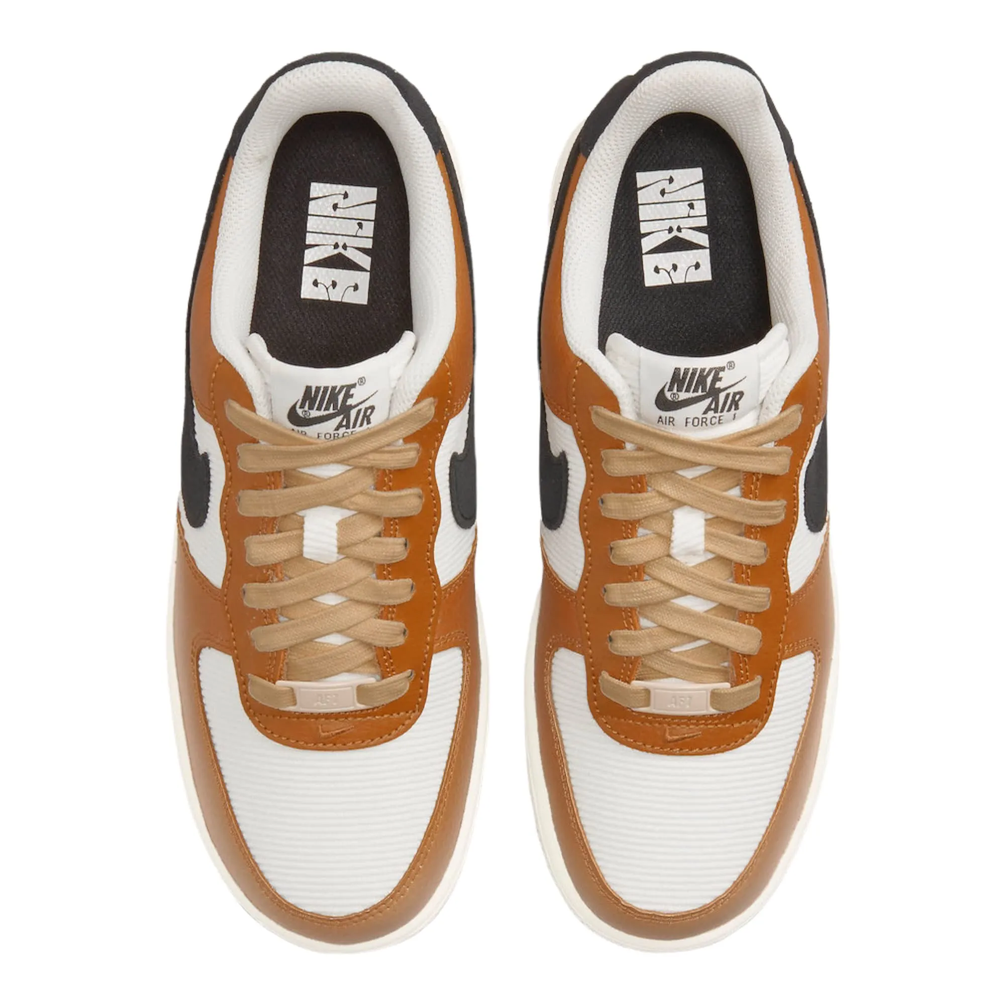 Nike Air Force 1 Shadow Ale Brown Black Sail Sanddrift 8.5 - immagine 4