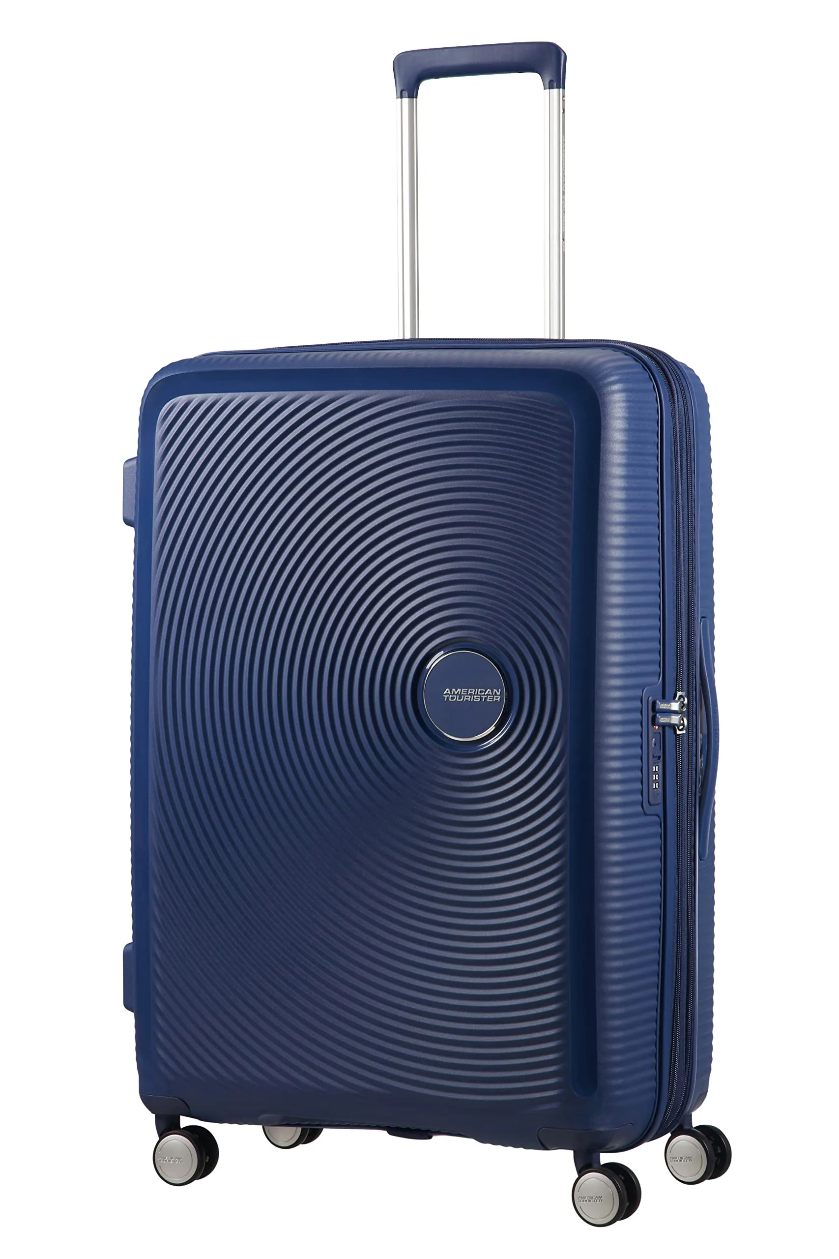 American Tourister Soundbox Trolley, 77 cm, Blu Notte - immagine 9
