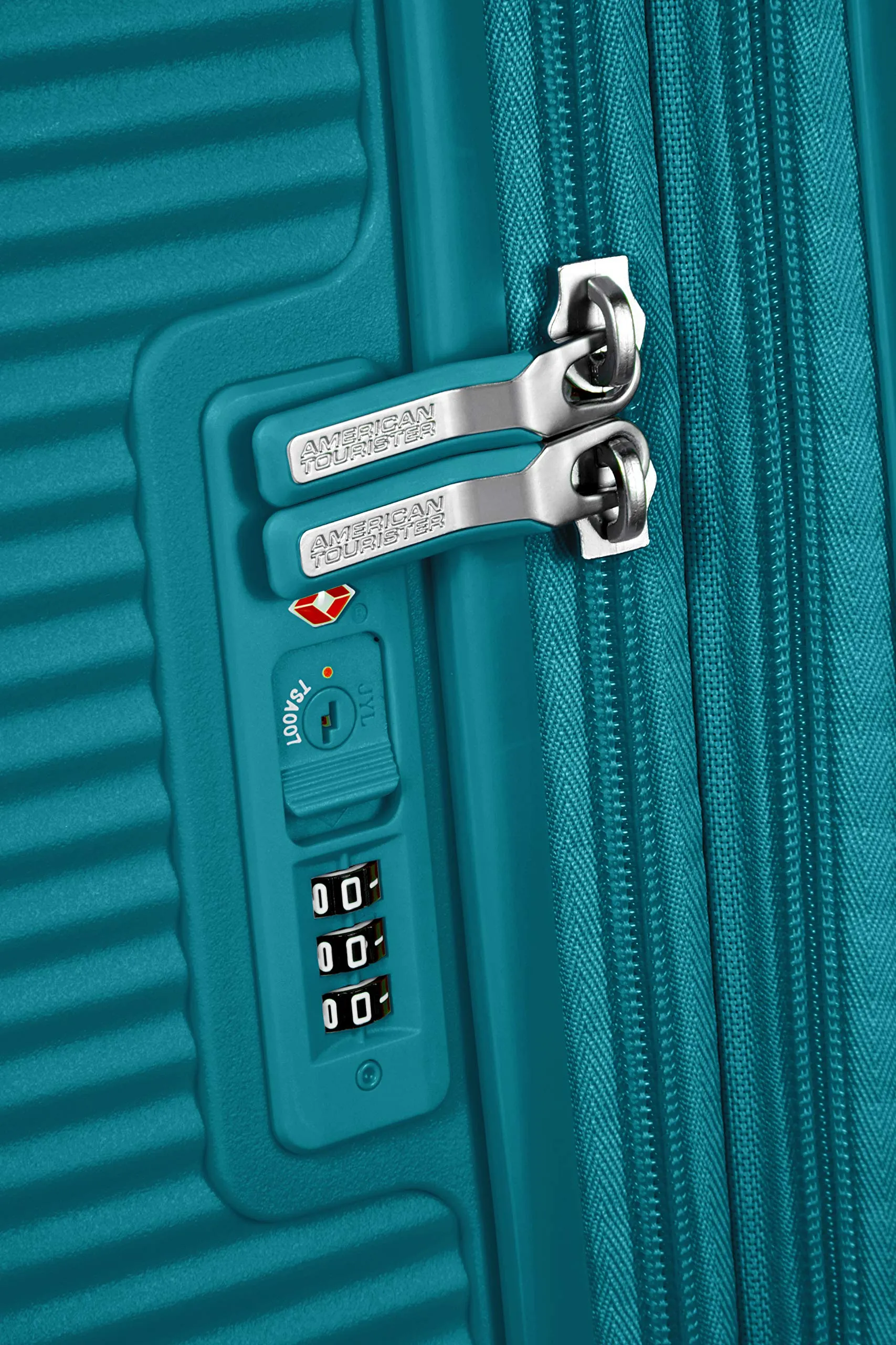 American Tourister Soundbox Trolley, 77 cm, Verde Giada - immagine 8