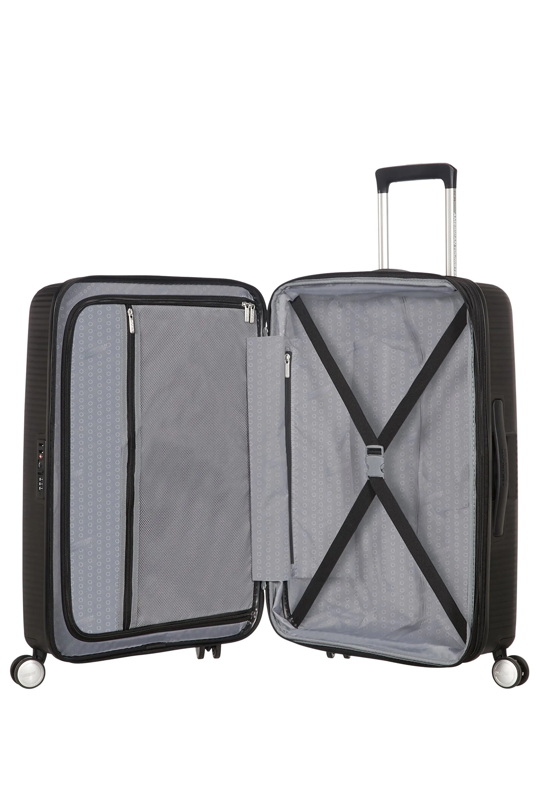 American Tourister Soundbox Trolley 67 cm - Nero Bass - immagine 5