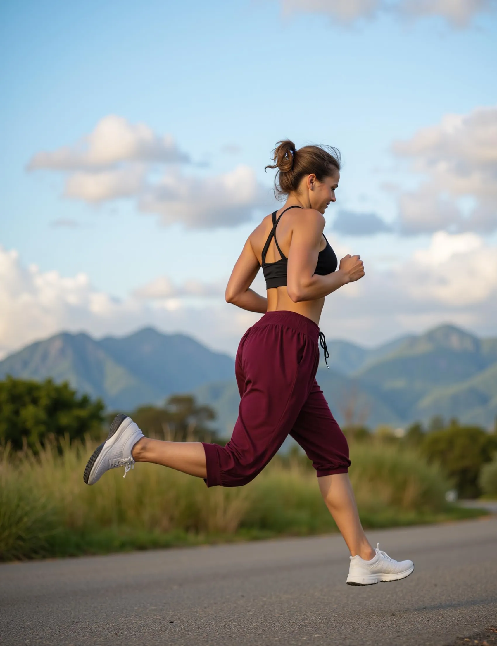 Terecey Pantaloni Yoga Donna in Modale Vita Alta Fitness Relax - immagine 8