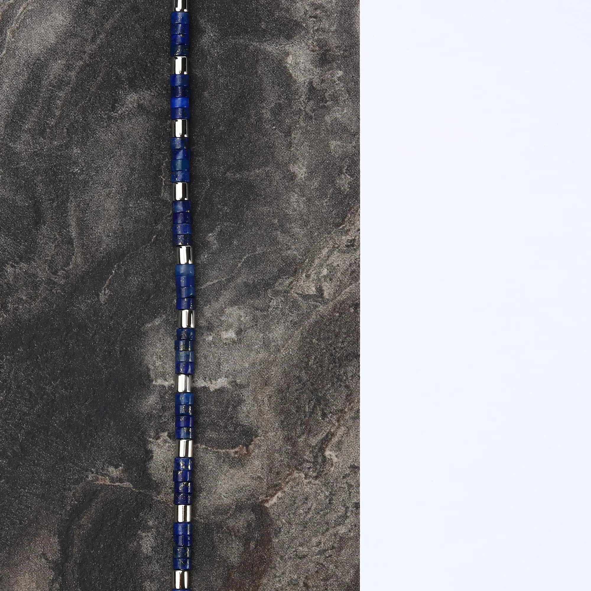 Morellato Bracciale Uomo in Acciaio e Lapislazzuli Collezione Pietre S1736 - immagine 6