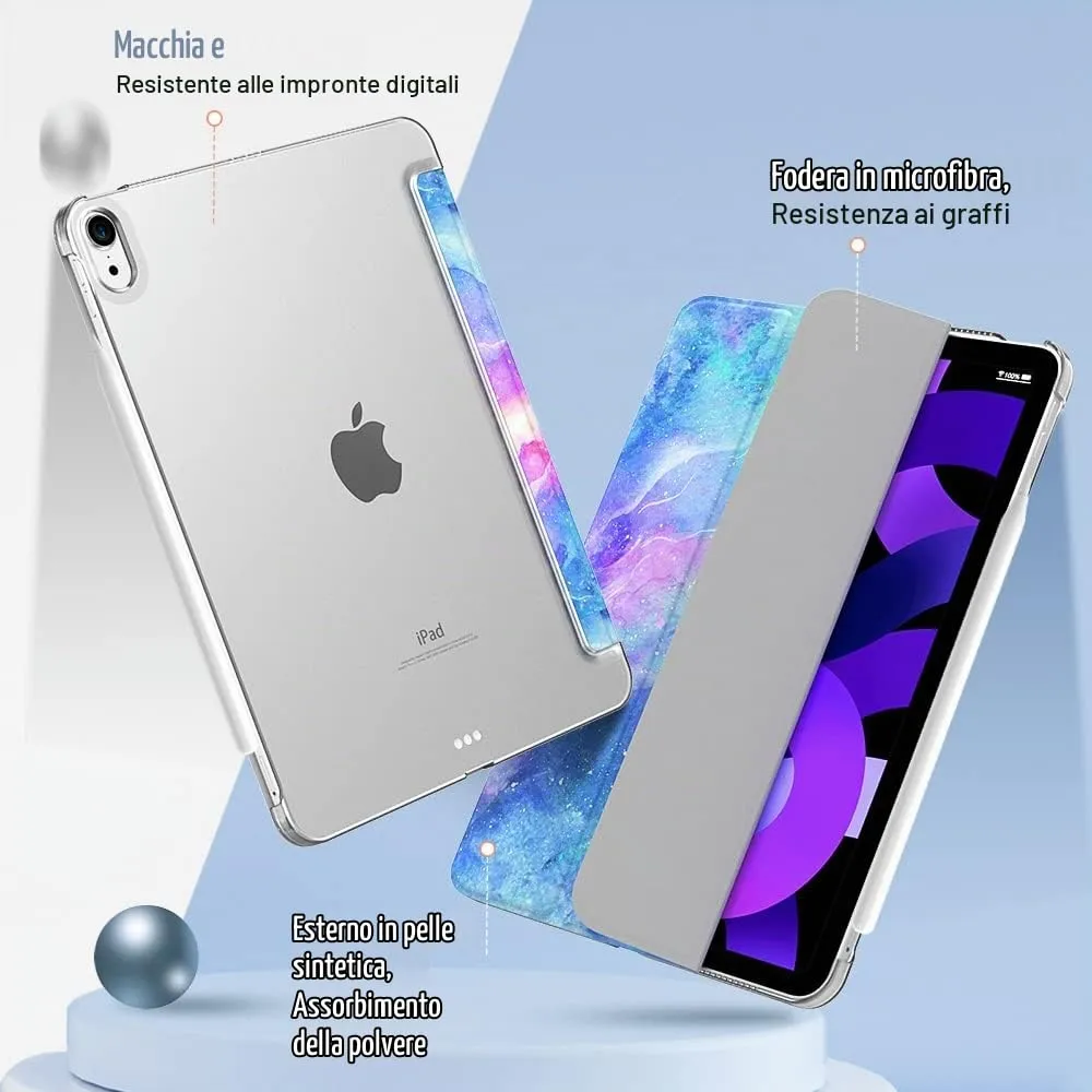 TiMOVO Cover per iPad Air 11" M4/M3/M2, Air 5/4 Gen 10.9", Nebulose - immagine 7
