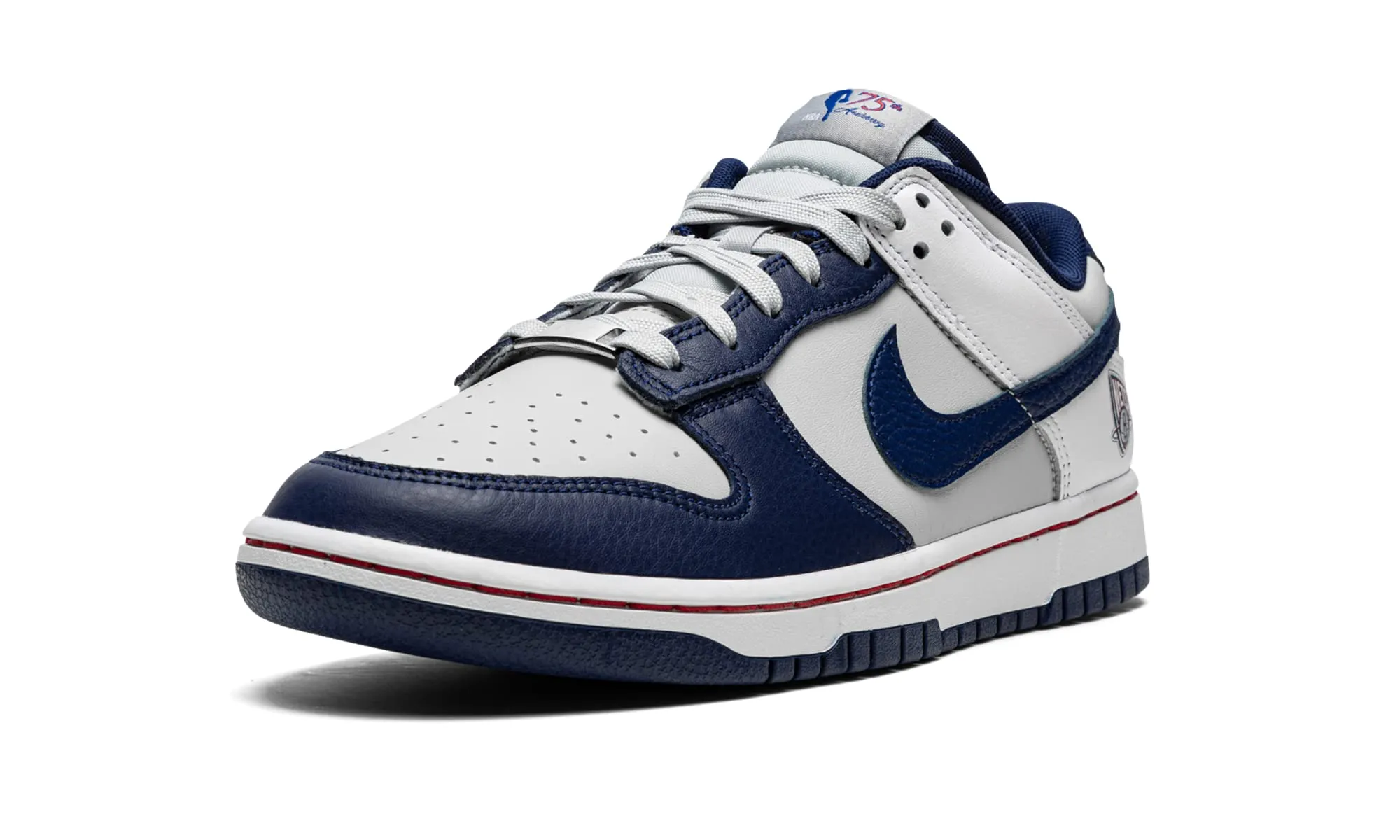 Nike Air Jordan 1 Mid Donna - Grigio Blu Nebbia Bianco, 41 EU - immagine 4