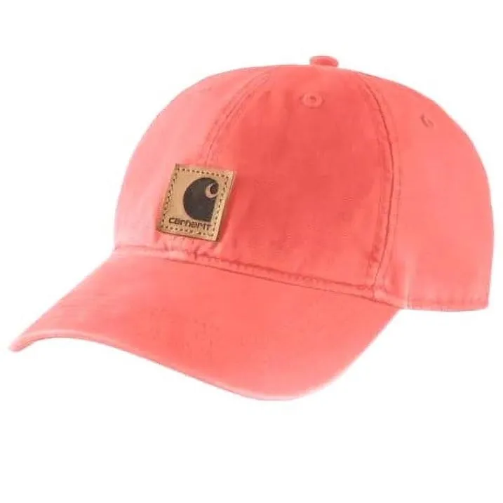 Carhartt Berretto da Uomo in Tela, Corallo Elettrico, Taglia Unica - immagine 1
