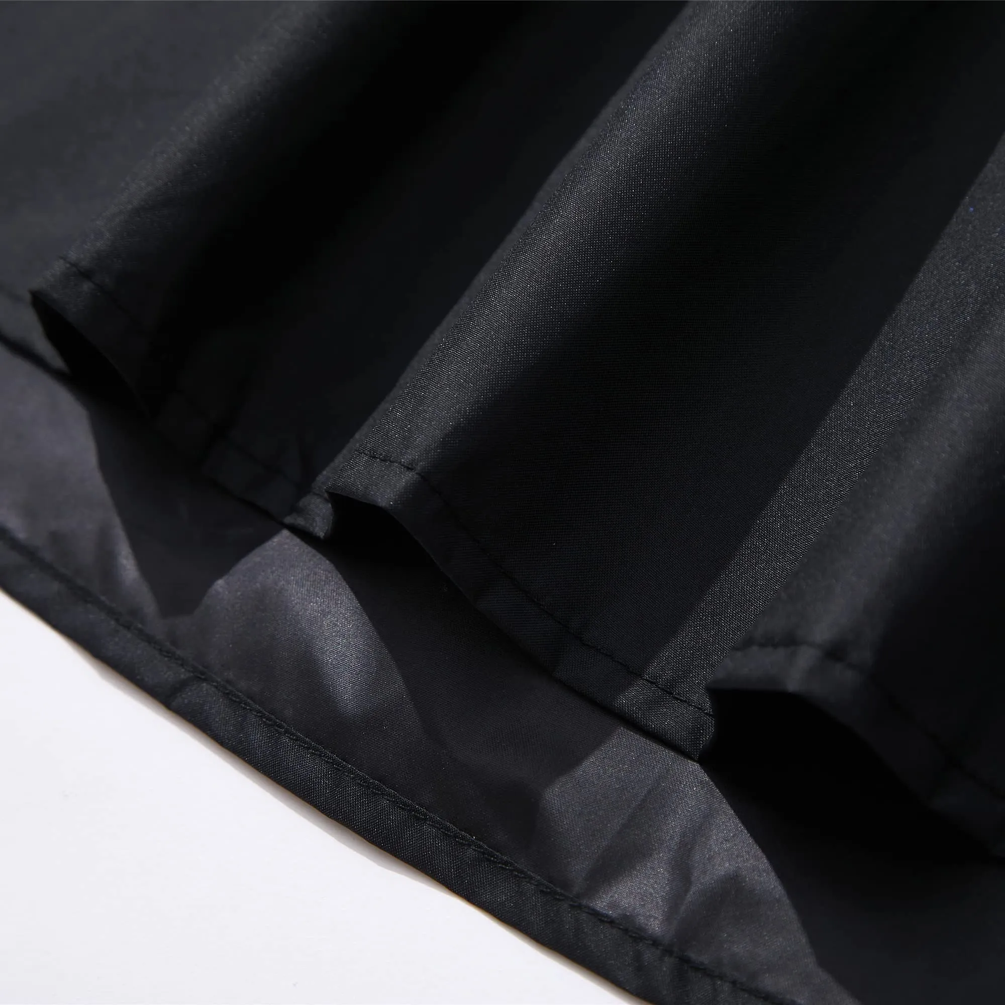 QIKADO Poncho Antipioggia Bambino con Cappuccio e Bottoni, Nero, XL (8-12 anni) - immagine 5