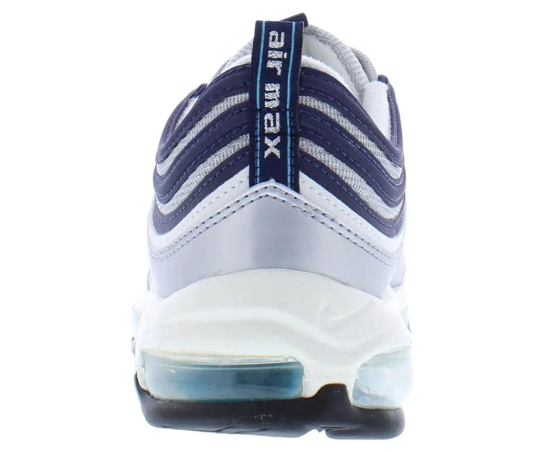 Nike Air Max 97 Black/Clear Emerald-White Argento Metallizzato Blu Cloro 47.5 EU - immagine 4