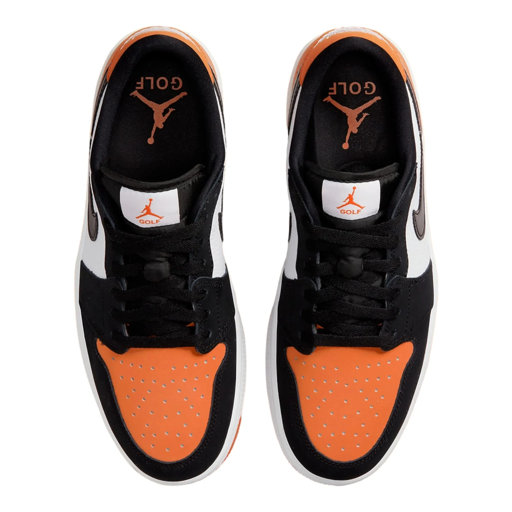 Nike Air Jordan 1 Low Golf Shattered Backboard - Starfish/Black-White - 39.5 EU - immagine 4