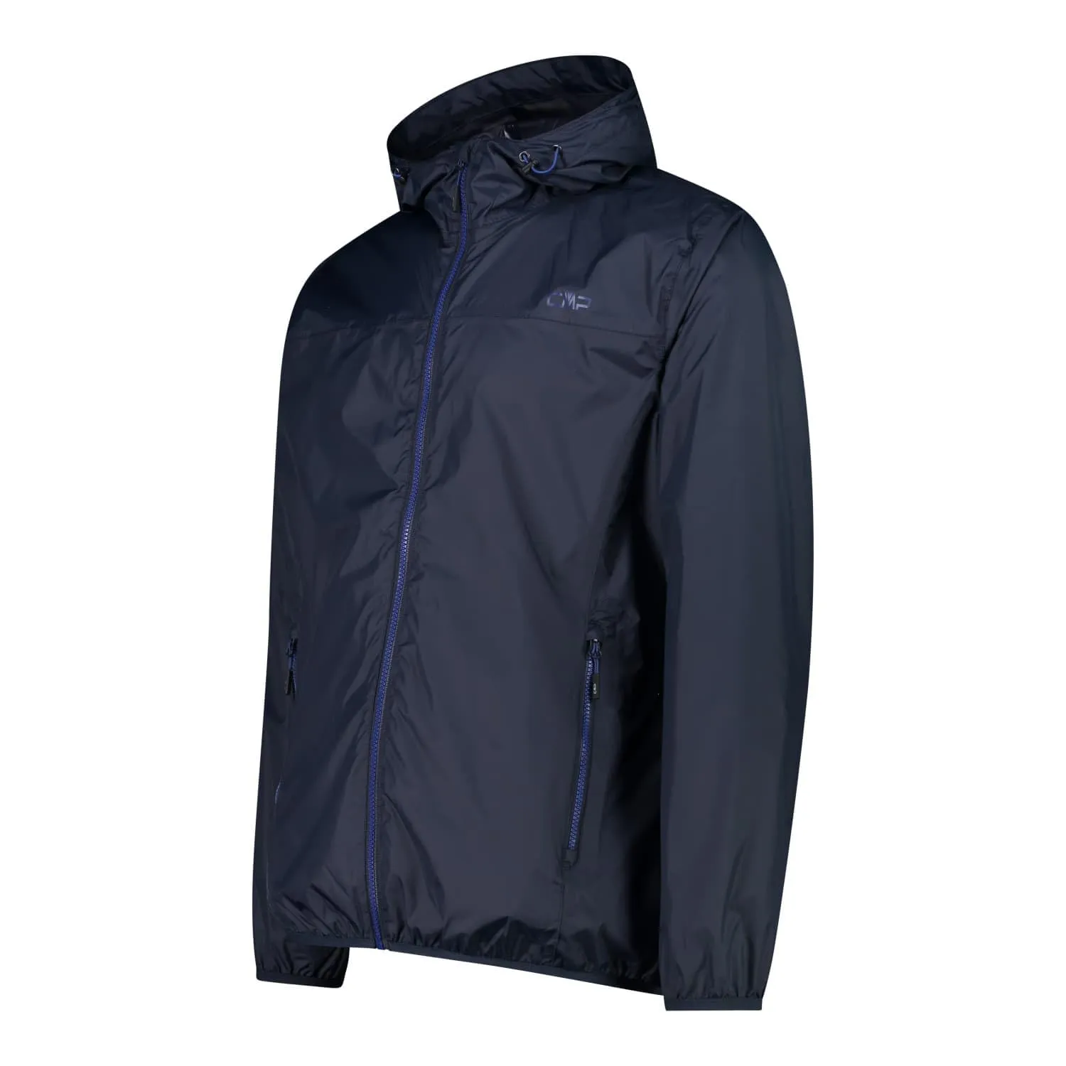 CMP Giacca da Uomo con Cappuccio Antipioggia, Bluish Blue, 48 - immagine 3