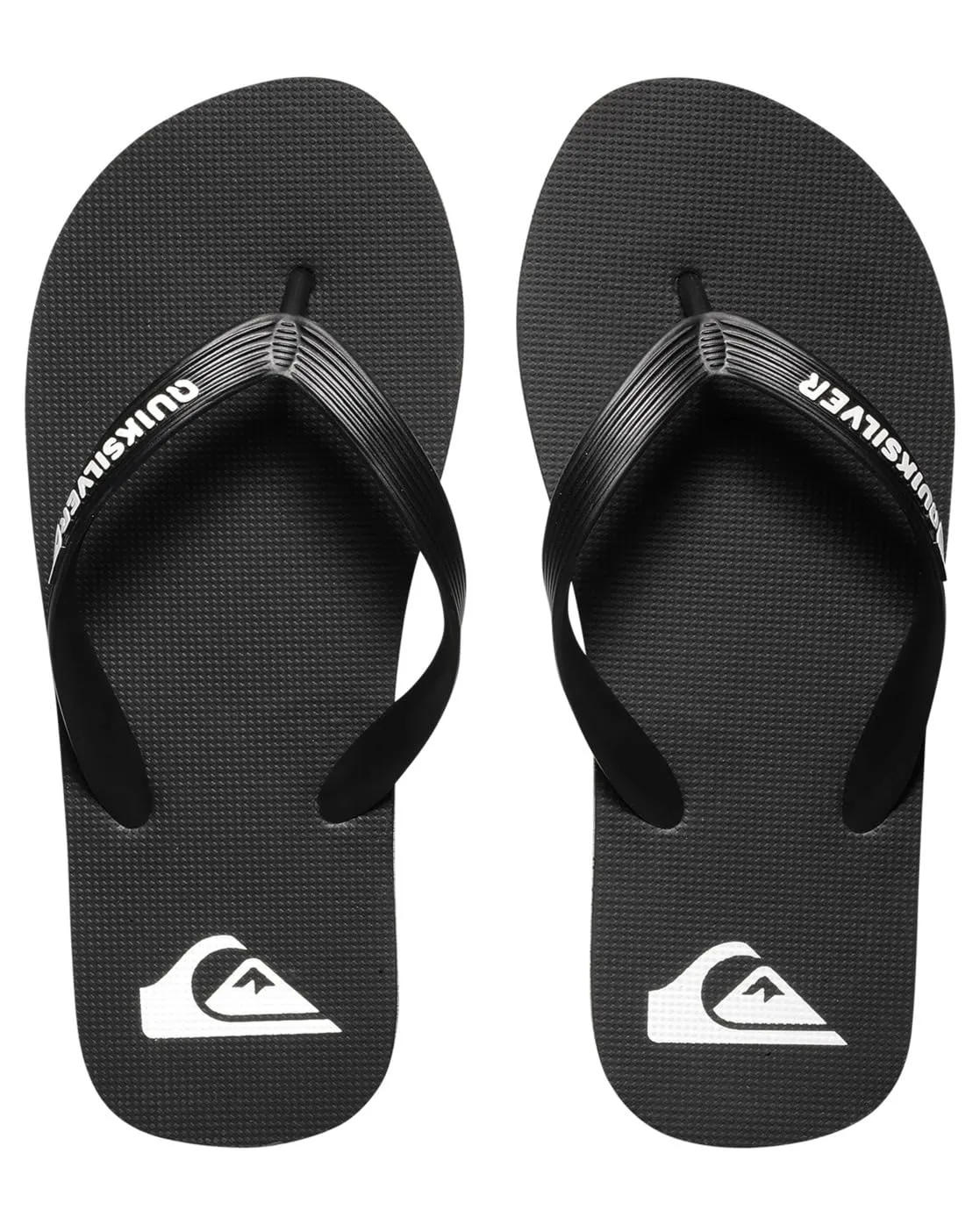 Quiksilver Boy Molokai Youth Black/Black/White - 12.5 UK 31 EU - immagine 3