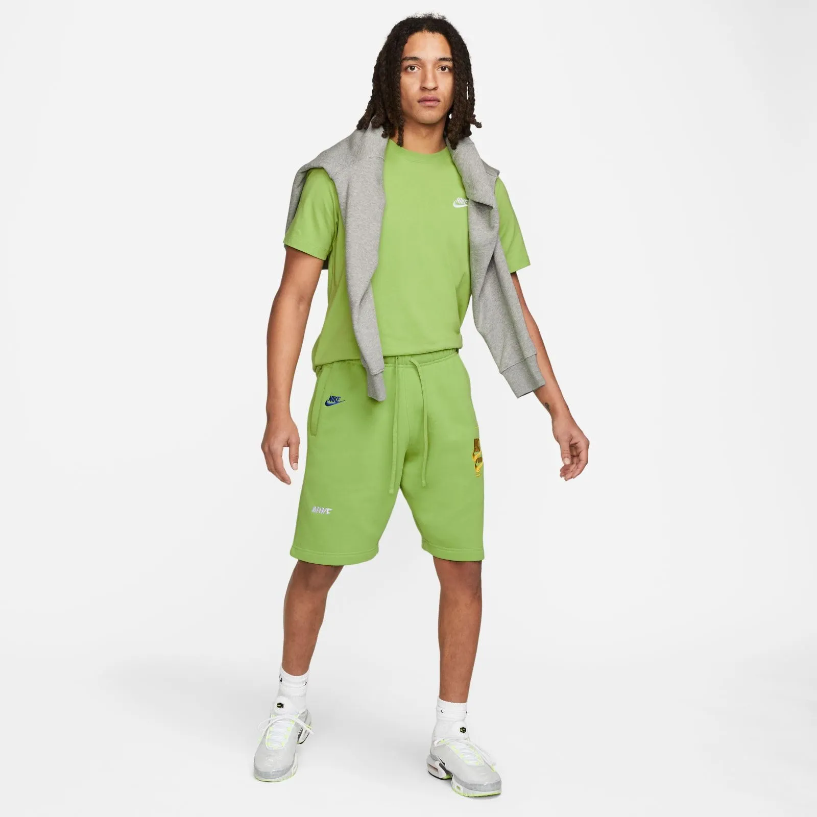 Nike Sportswear Club Maglietta a Maniche Corte da Uomo AR4997 332 - immagine 5