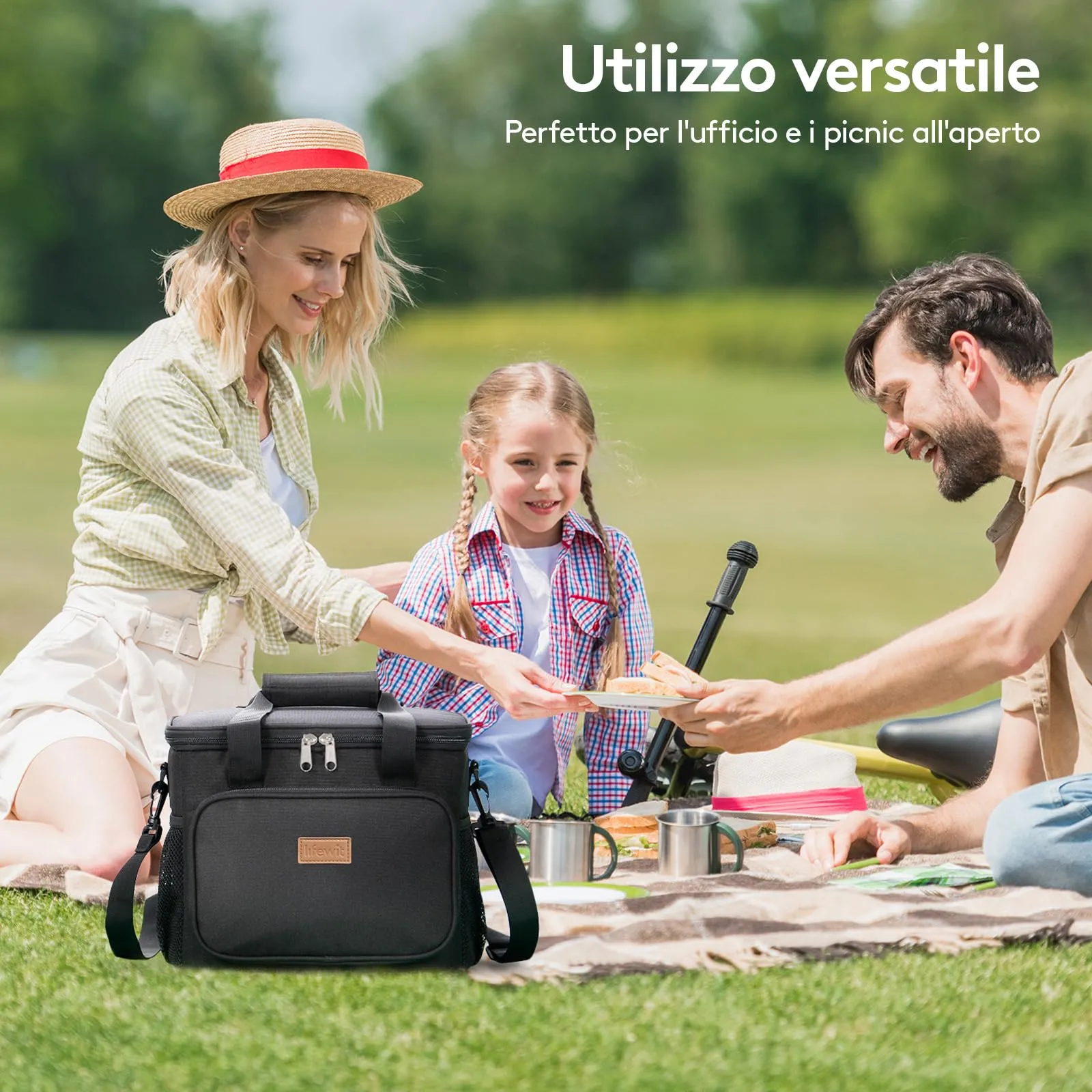 Lifewit Borsa Termica Porta Pranzo 15L - immagine 7