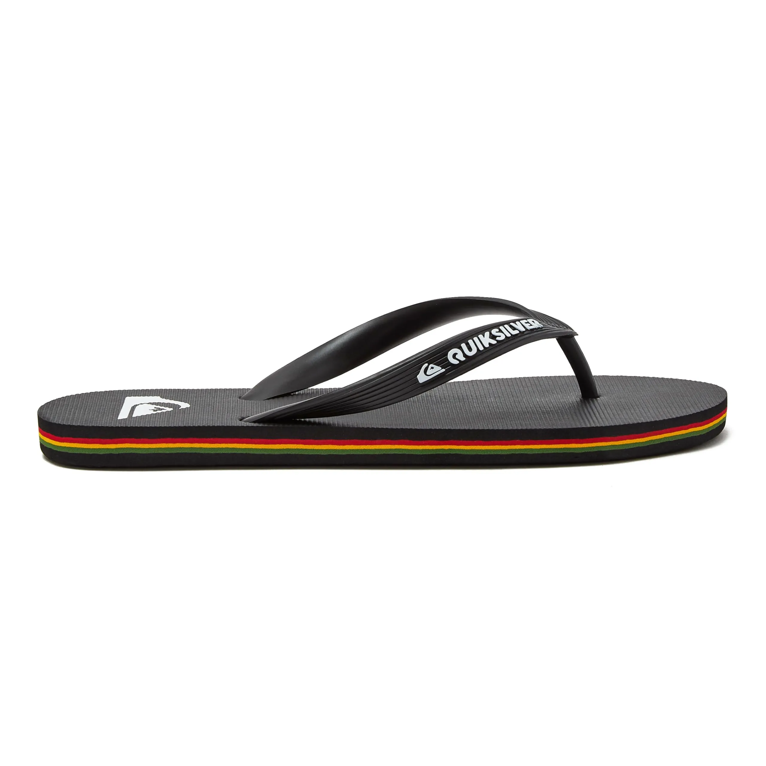 Quiksilver Molokai M Sndl XKKW - Sandali da uomo, Nero, Rosso, Verde, 44 EU - immagine 3
