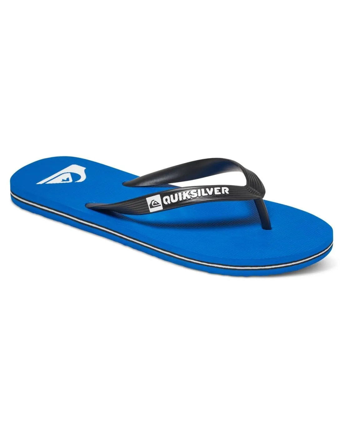 Quiksilver Molokai Men's Sandals, Black Blue, 46 EU - immagine 8