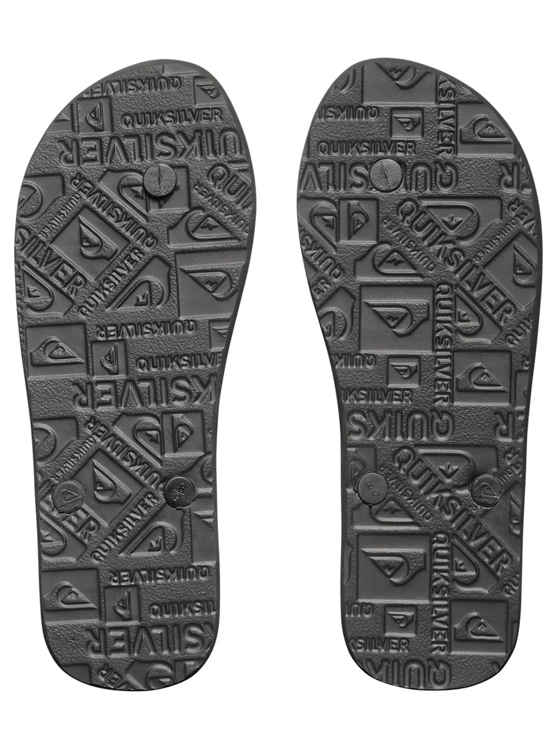 Quiksilver Molokai Men's Sandals, Black Black White Xkkw, 47 EU - immagine 4